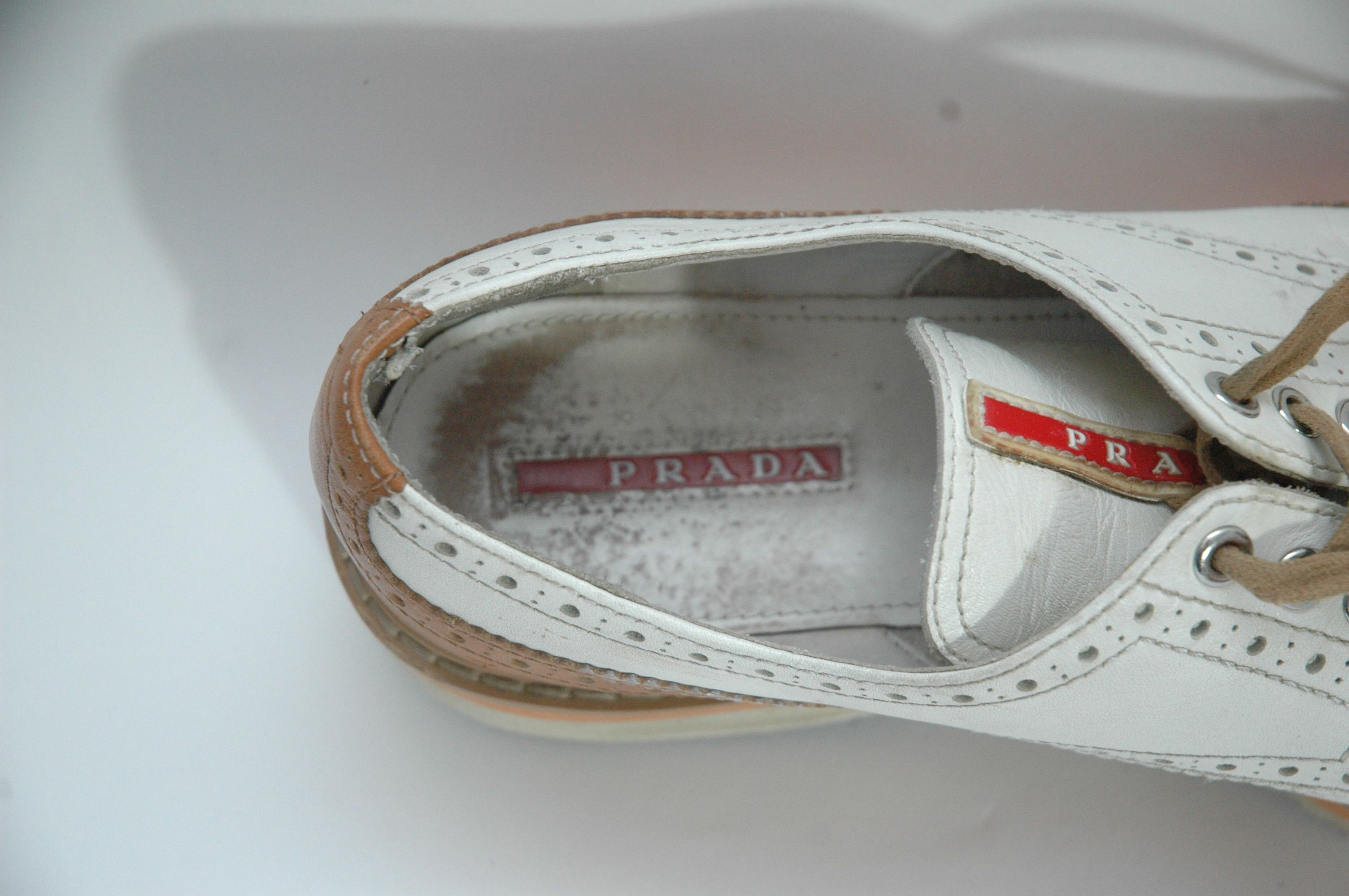 Prada PRADA Leather Brogues Size 40 Size US 7 / EU 40 - 7 Thumbnail