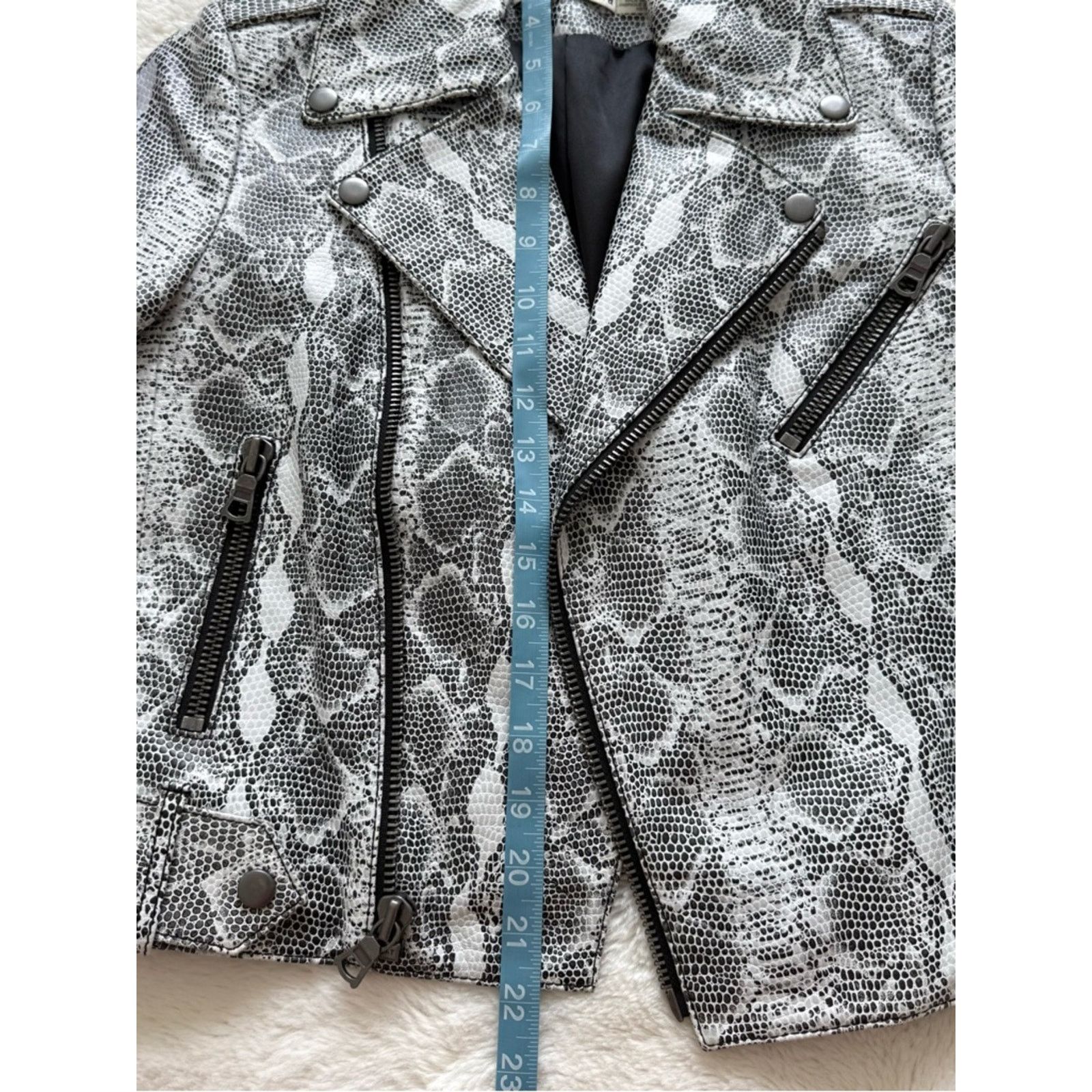 Alice + Olivia Alice+Olivia women biker leather jacket XS Size XS / US 0-2 / IT 36-38 - 8 Thumbnail