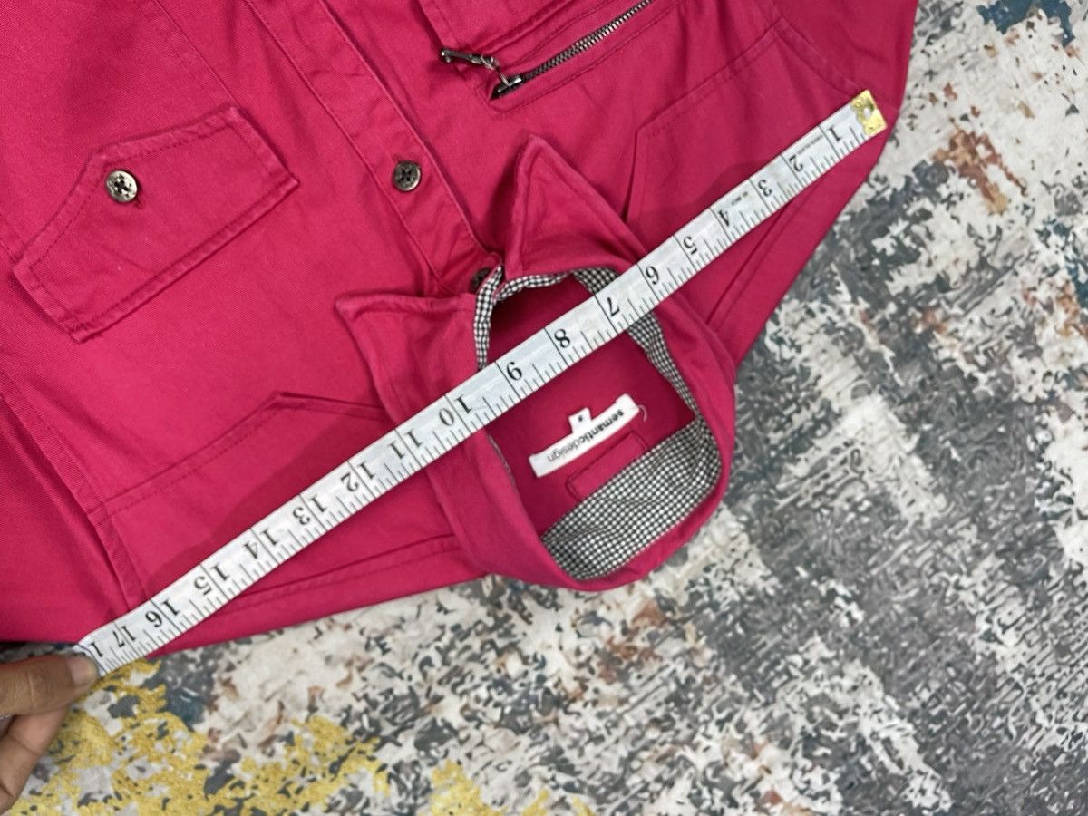 semanticdesign Semantic Design Black Pink Button Overshirt Jackets Size US S / EU 44-46 / 1 - 13 Thumbnail