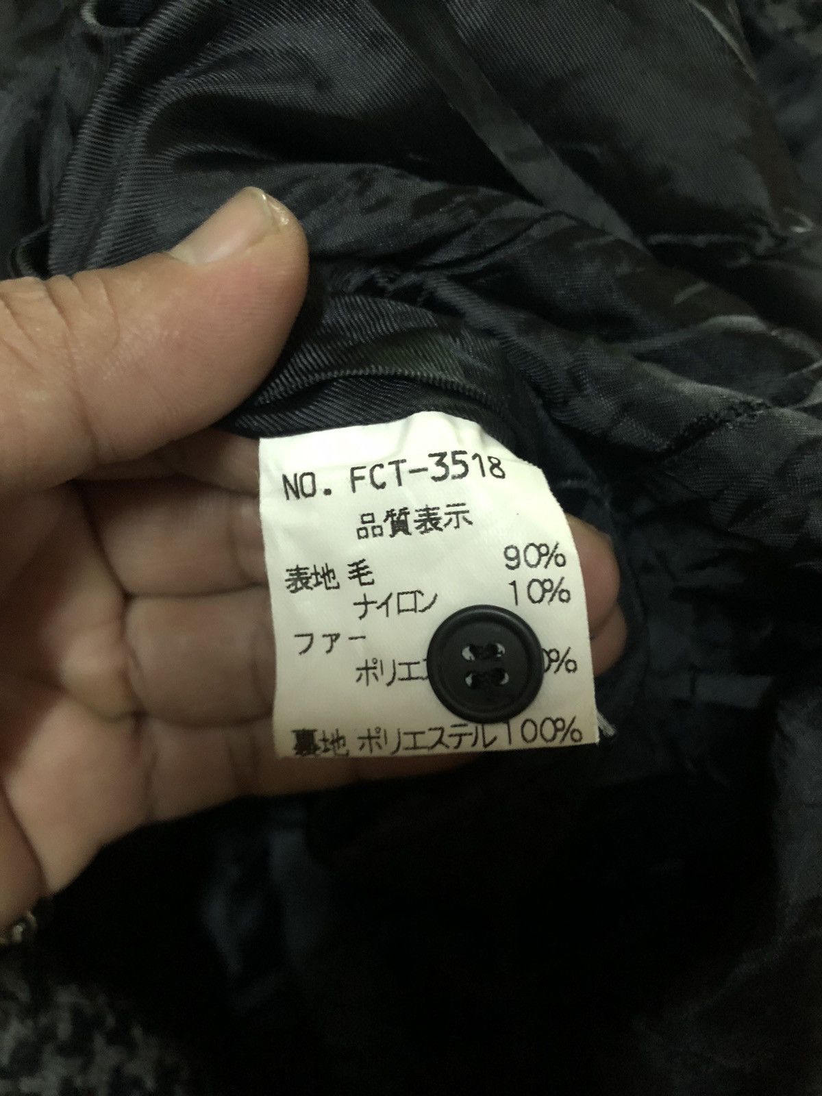 If Six Was Nine × Tornado Mart Tornado Mart Houndstooth Wool long Jacket Size XS / US 0-2 / IT 36-38 - 4 Thumbnail