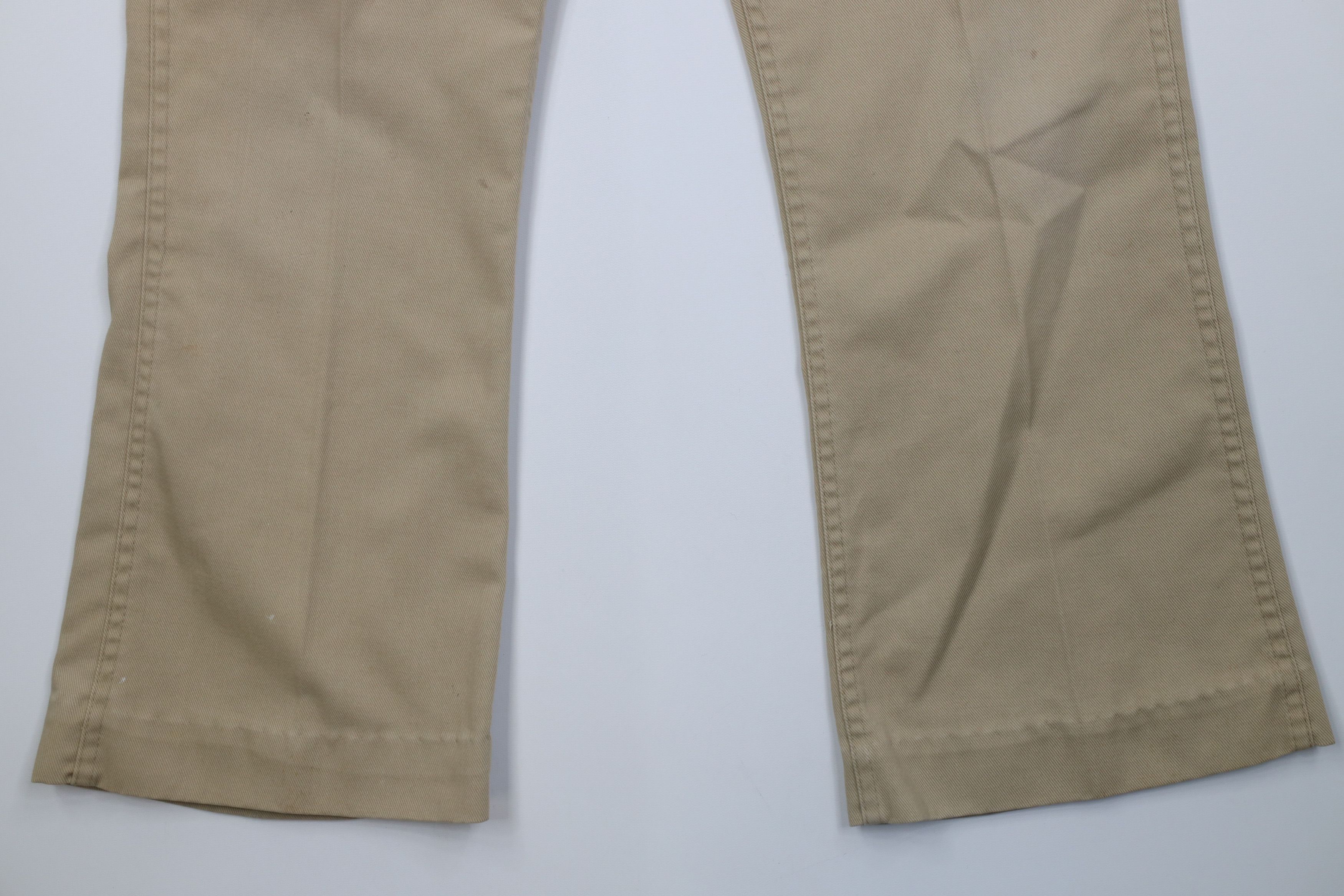 Vintage Vintage 70s Streetwear Wide Leg Bell Bottoms Twill Jeans USA Size US 38 / EU 54 - 4 Thumbnail