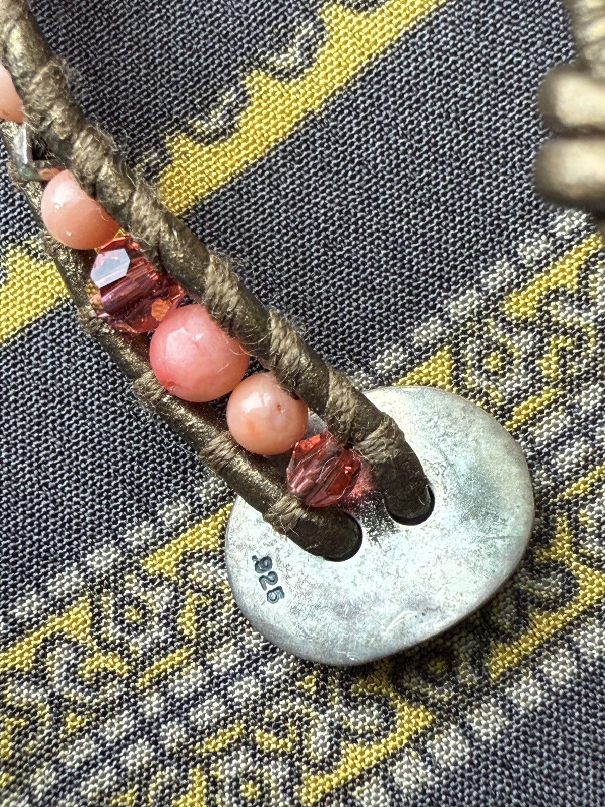 Japanese Brand CHAN LUU Hand Made Beads Leather Two Ways Necklace Bracelet Size ONE SIZE - 5 Thumbnail