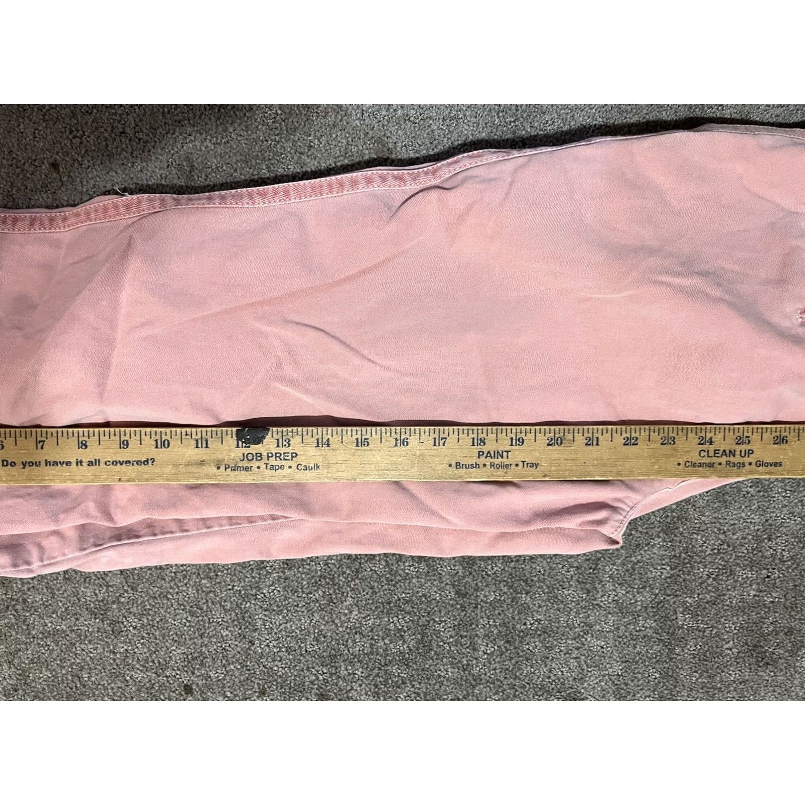 Express VINTAGE Express Editor Studio Y2K Capri Pants Pink size 2 Womens Size 26" / US 2 / IT 38 - 6 Thumbnail
