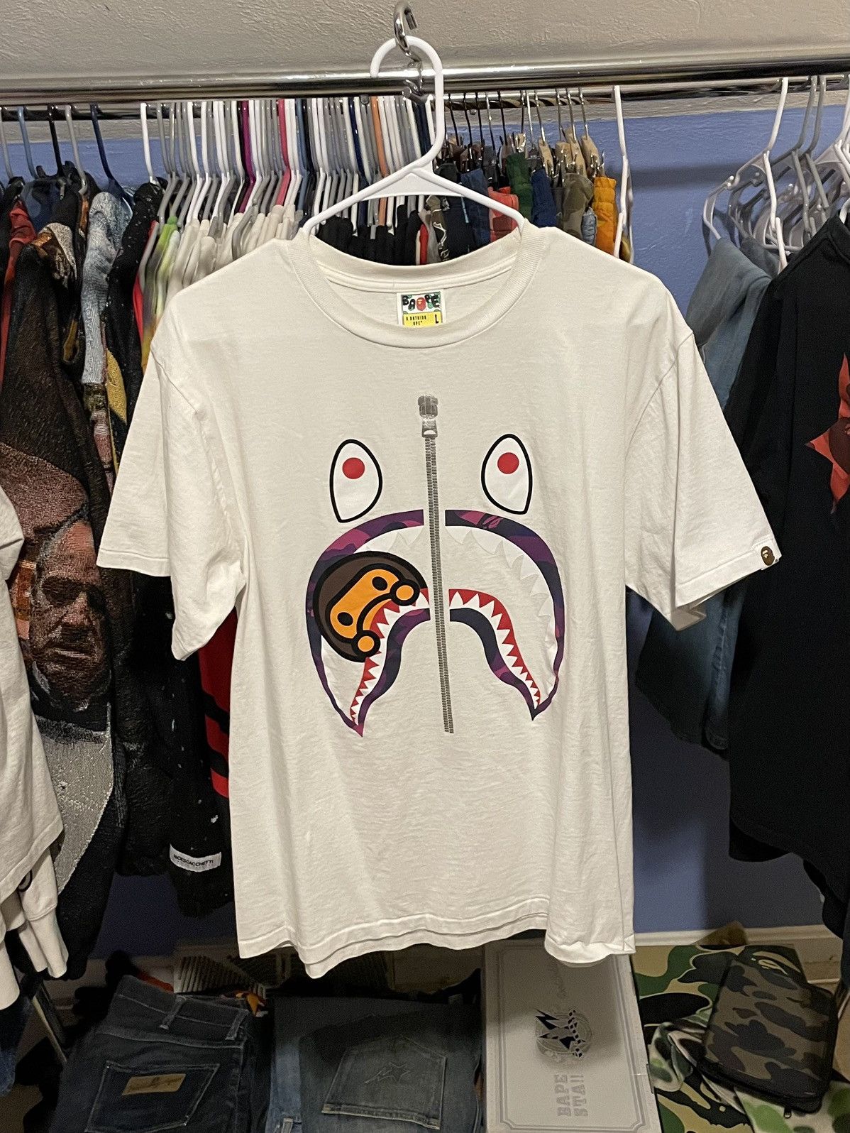 Bape Shark shirt