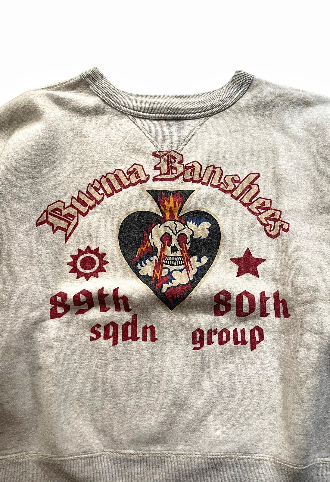 Buzz Rickson's × Japanese Brand × Toyo Enterprises Buzz Rickson’s USAF Burma Banshees 89th Squadron Sweatshirt Size US S / EU 44-46 / 1 - 6 Thumbnail