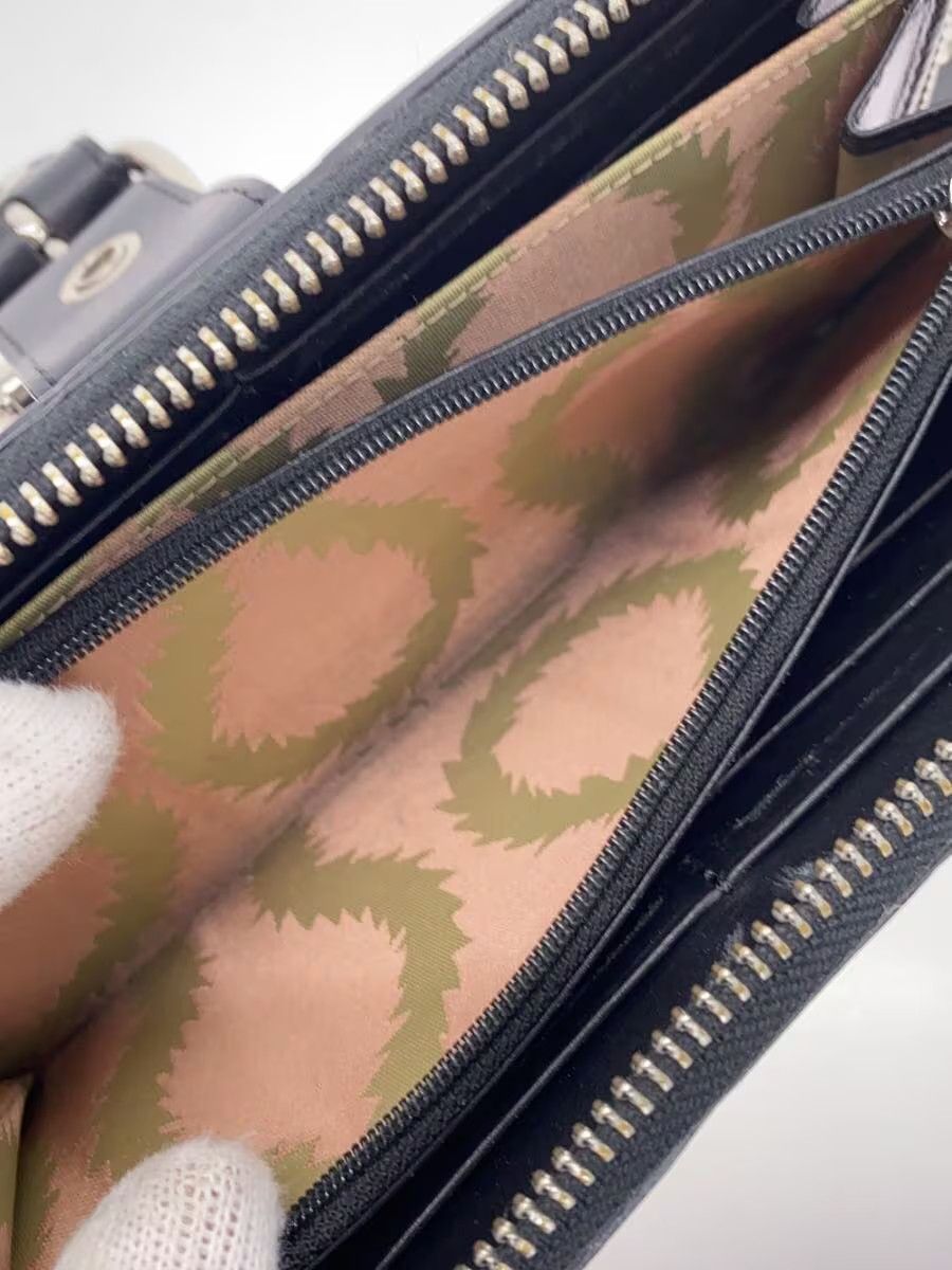 Vivienne Westwood Belt Leather Long Wallet Size ONE SIZE - 4 Thumbnail