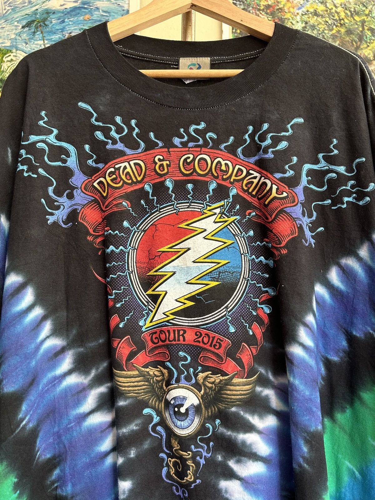 Liquid Blue Liquid Blue Dead Tour Oversized Tshirt Size US XXL / EU 58 / 5 - 4 Thumbnail