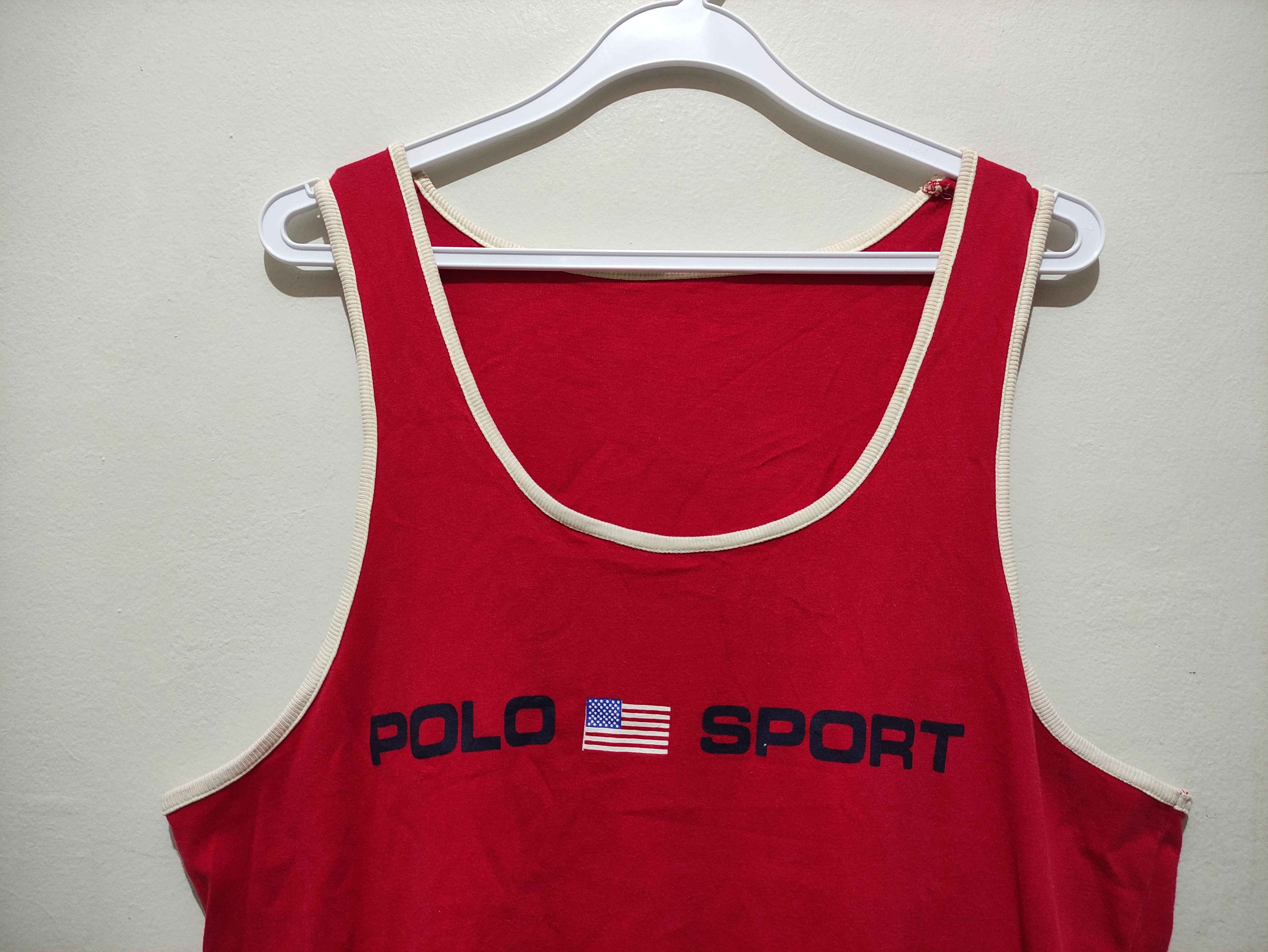 Polo Ralph Lauren Vintage Polo sport tank top Size US M / EU 48-50 / 2 - 8 Thumbnail