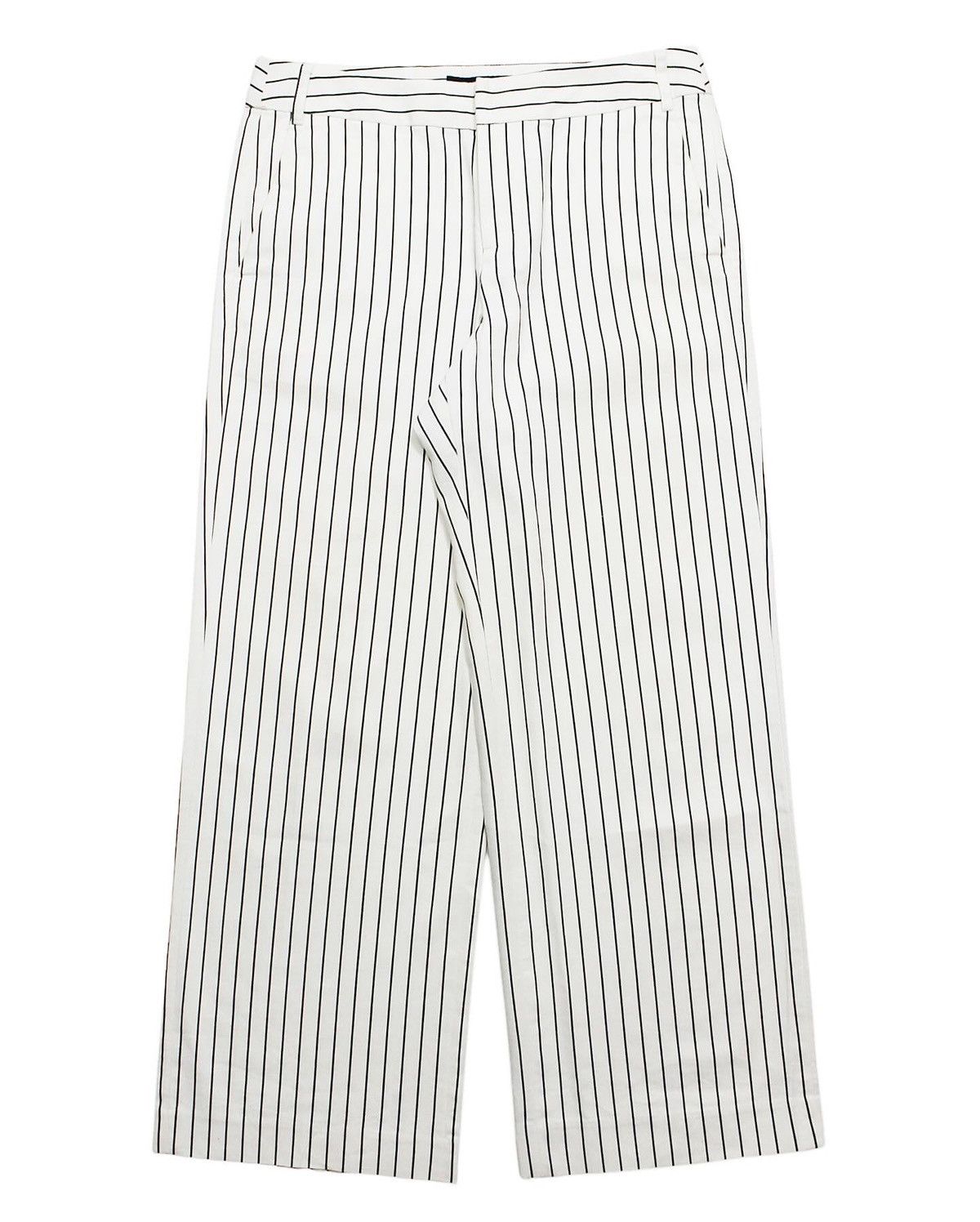 Hysteric Glamour UNITED ARROWS GREEN LABEL RELAXING PINSTRIPE CROPPED PANTS Size US 30 / EU 46 - 1 Thumbnail