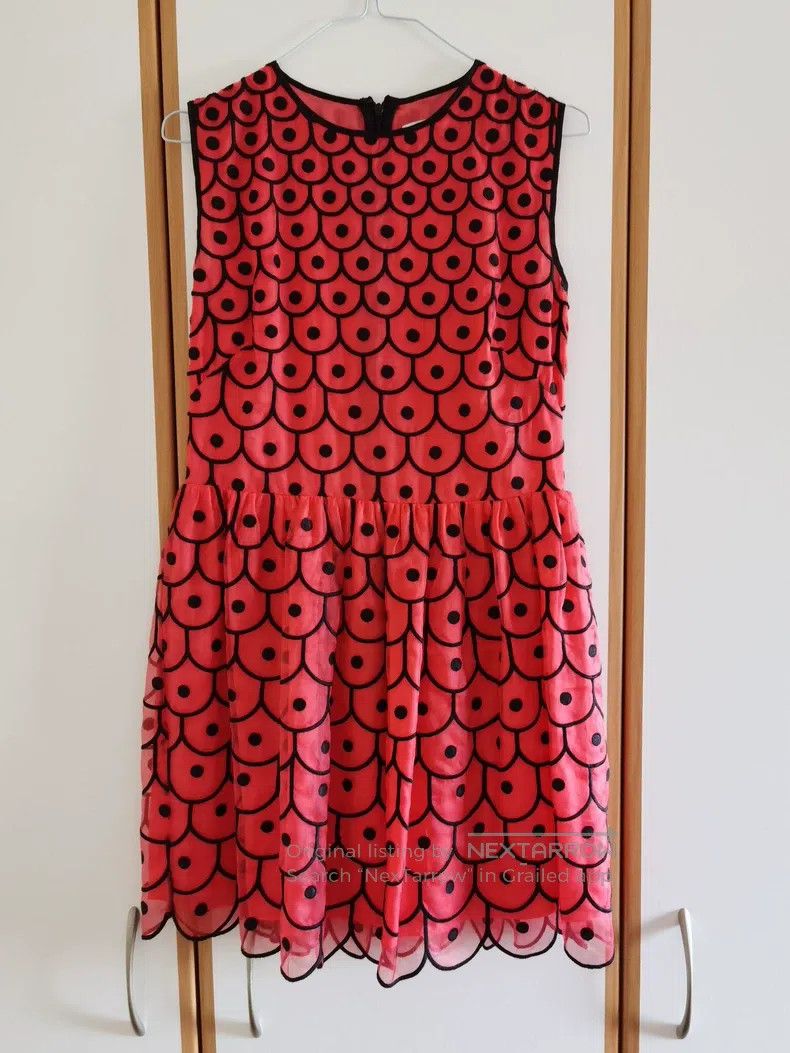 Valentino Valentino Red mulberry silk dress Size M / US 6-8 / IT 42-44 - 2 Thumbnail
