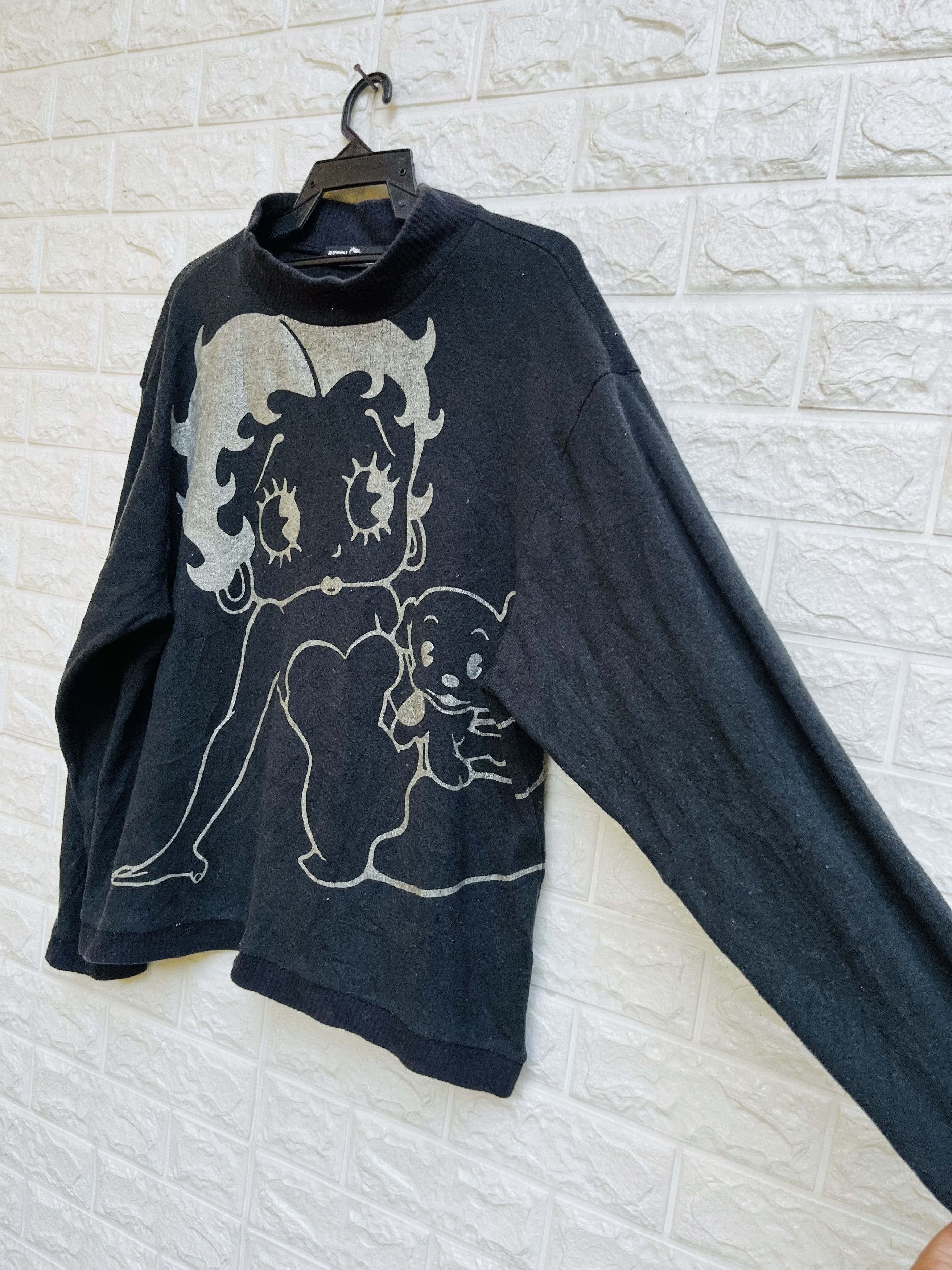Japanese Brand × Vintage Vintage Betty Boop Hip Hop Designer Fashion Style Size L / US 10 / IT 46 - 4 Thumbnail