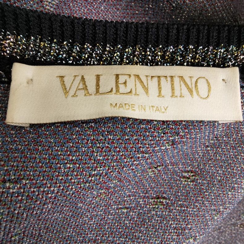 Valentino Valentino Contrasting crew neck dress Size M / US 6-8 / IT 42-44 - 3 Thumbnail