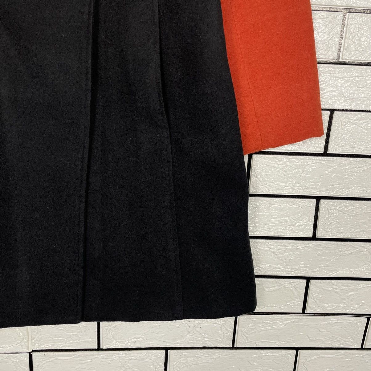Rinascimento Two Tone Double Breasted Women Coat