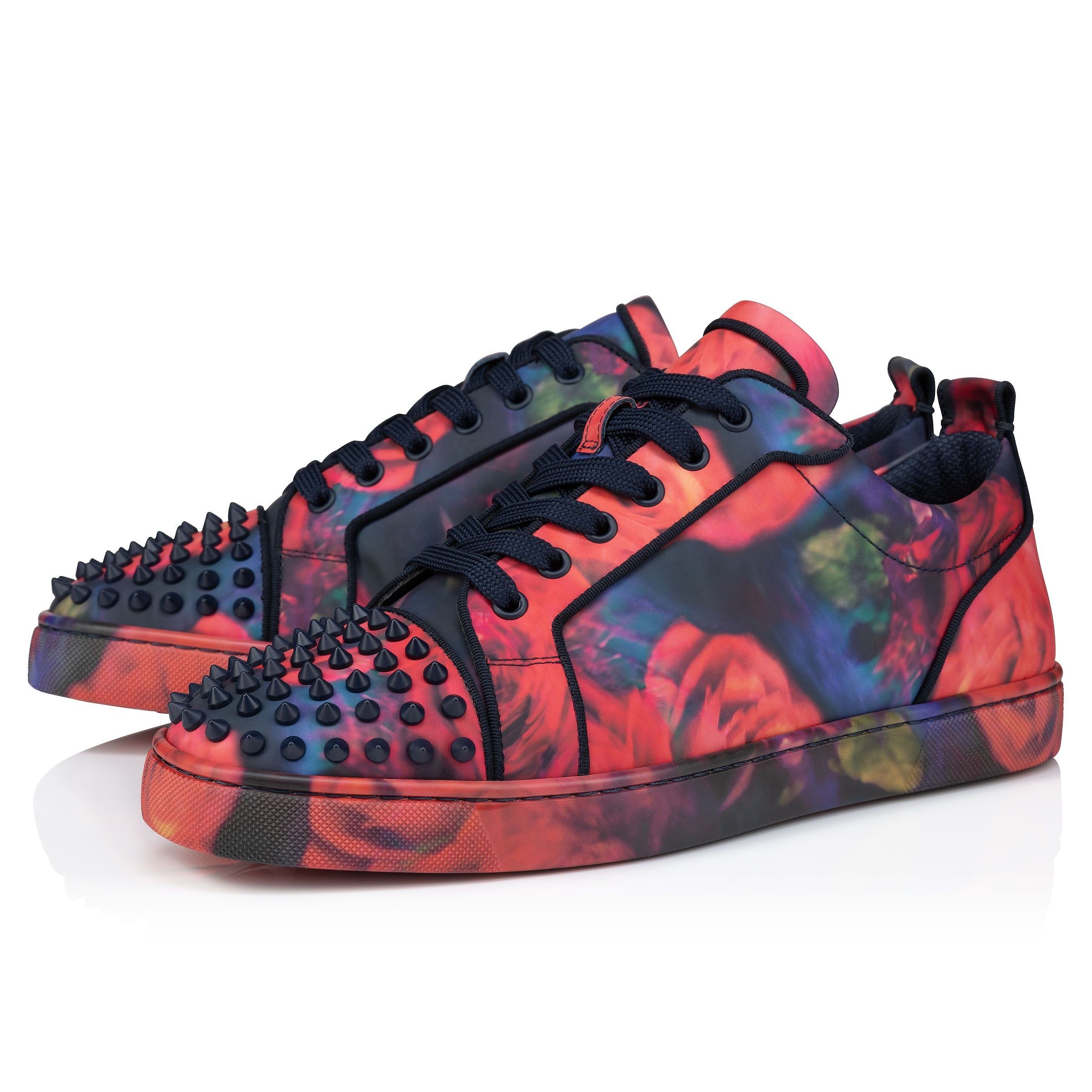 louis junior spikes satin roses