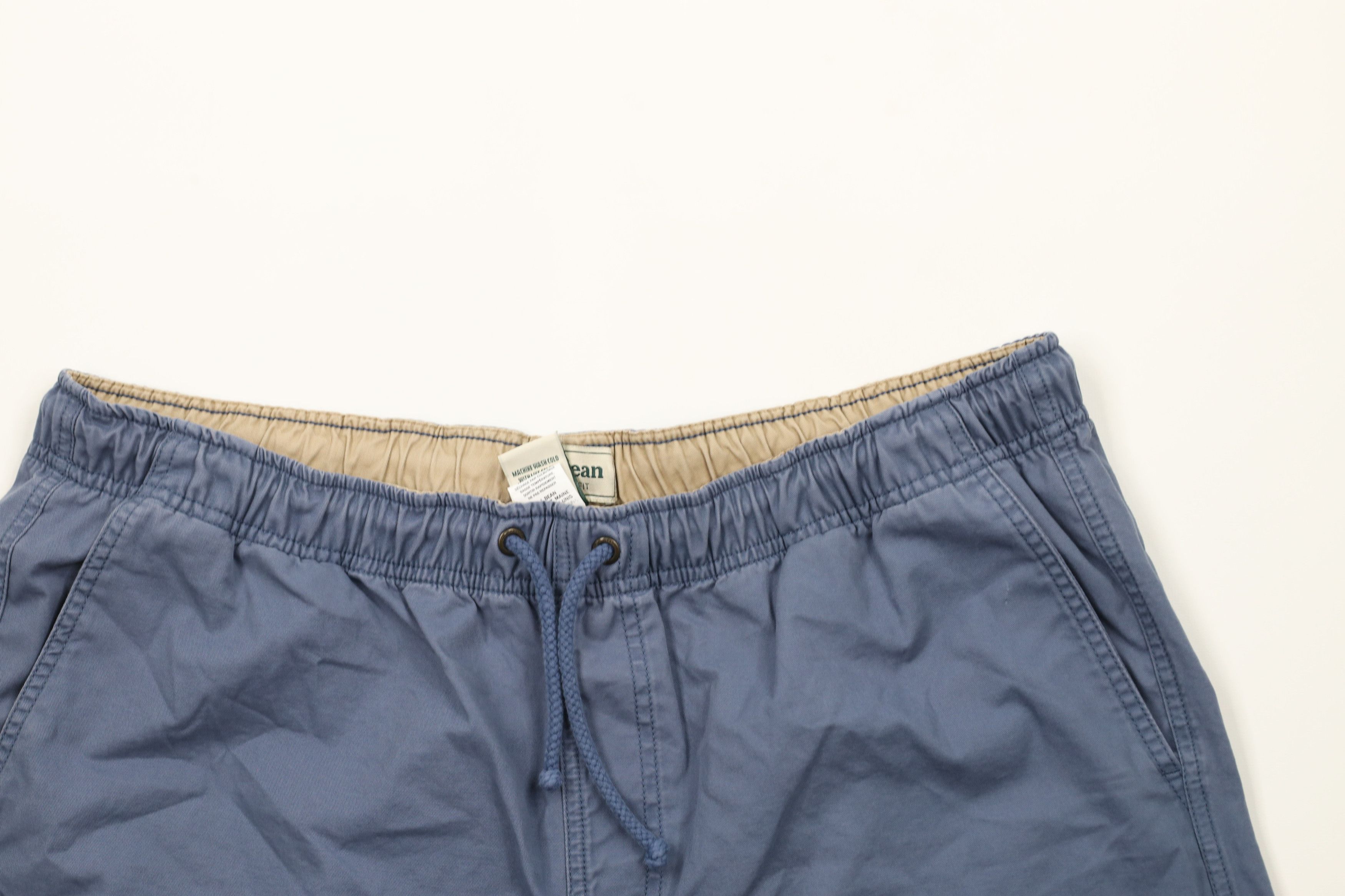 L.L. Bean × Vintage Vintage LL Bean Faded Above Knee Cotton Dad Shorts Blue Size US 36 / EU 52 - 2 Thumbnail
