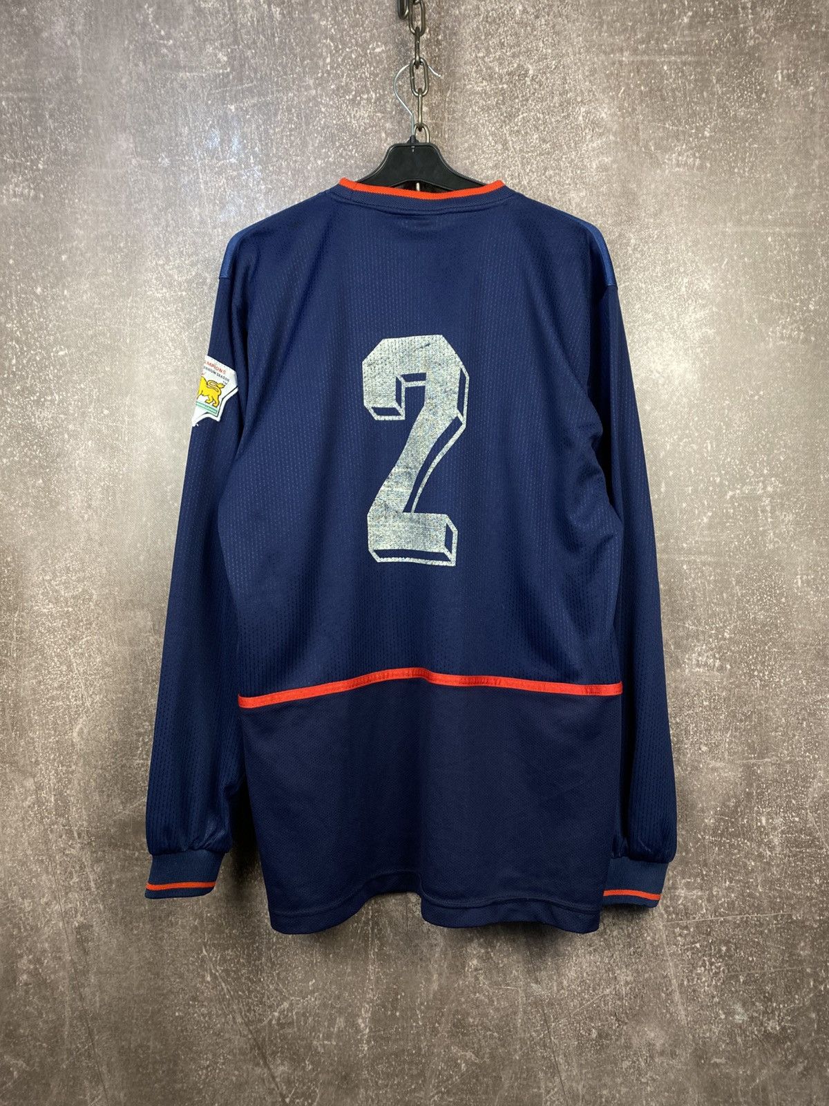 Nike Vintage Arsenal O2 rare soccer jersey 2002 Size US XL / EU 56 / 4 - 9 Thumbnail