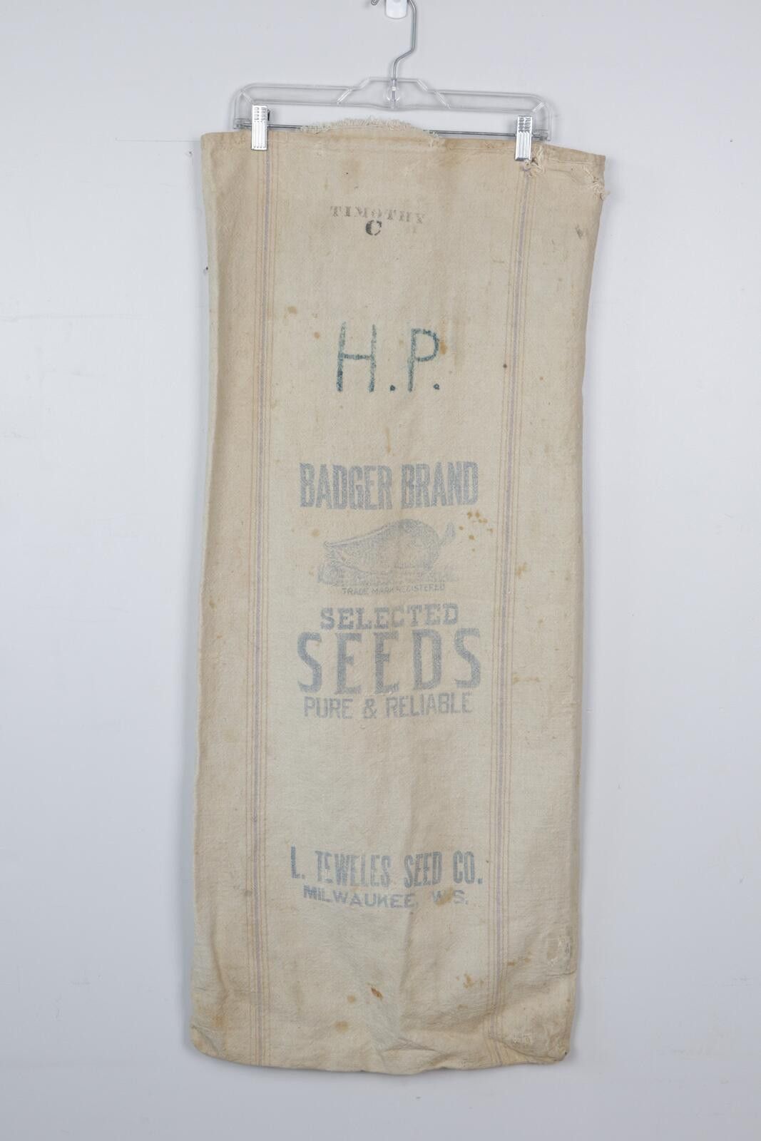Other 30's Bader Brand Seed Sack Bag Size ONE SIZE - 1 Thumbnail
