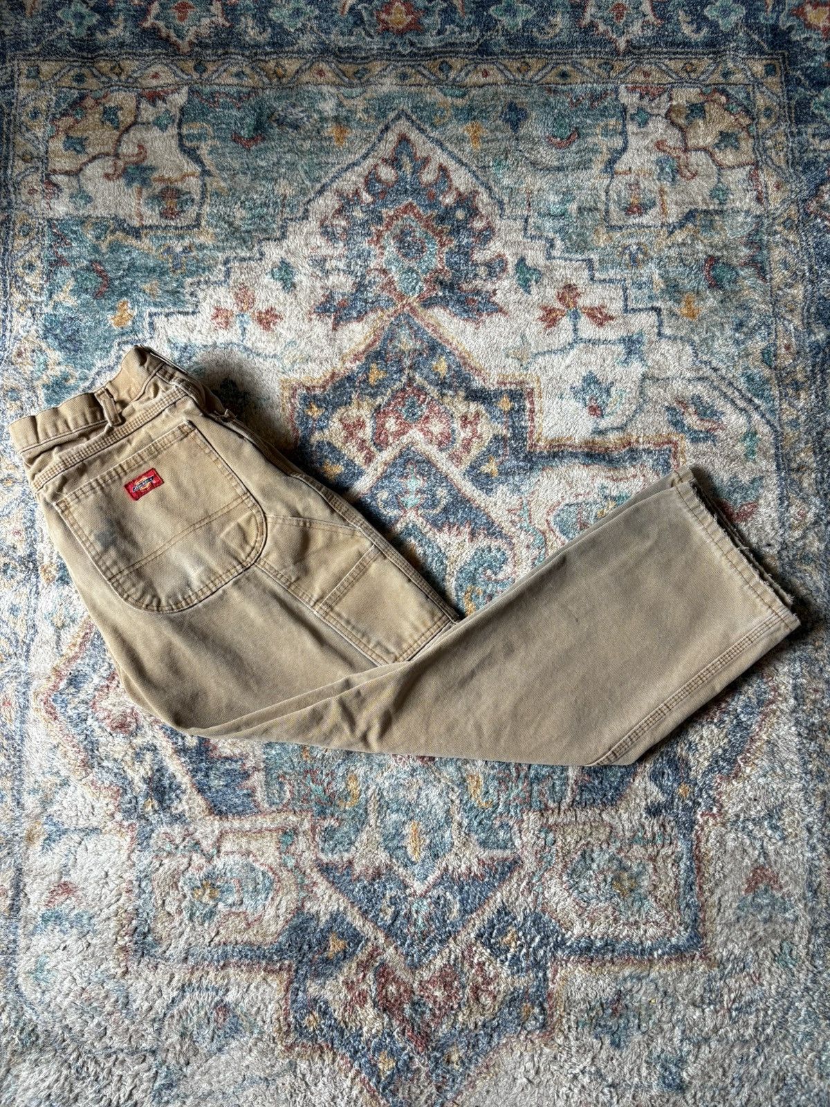 Dickies Dickies Distressed Carpenter Workwear Pants Size 32 Size US 32 / EU 48 - 1 Thumbnail