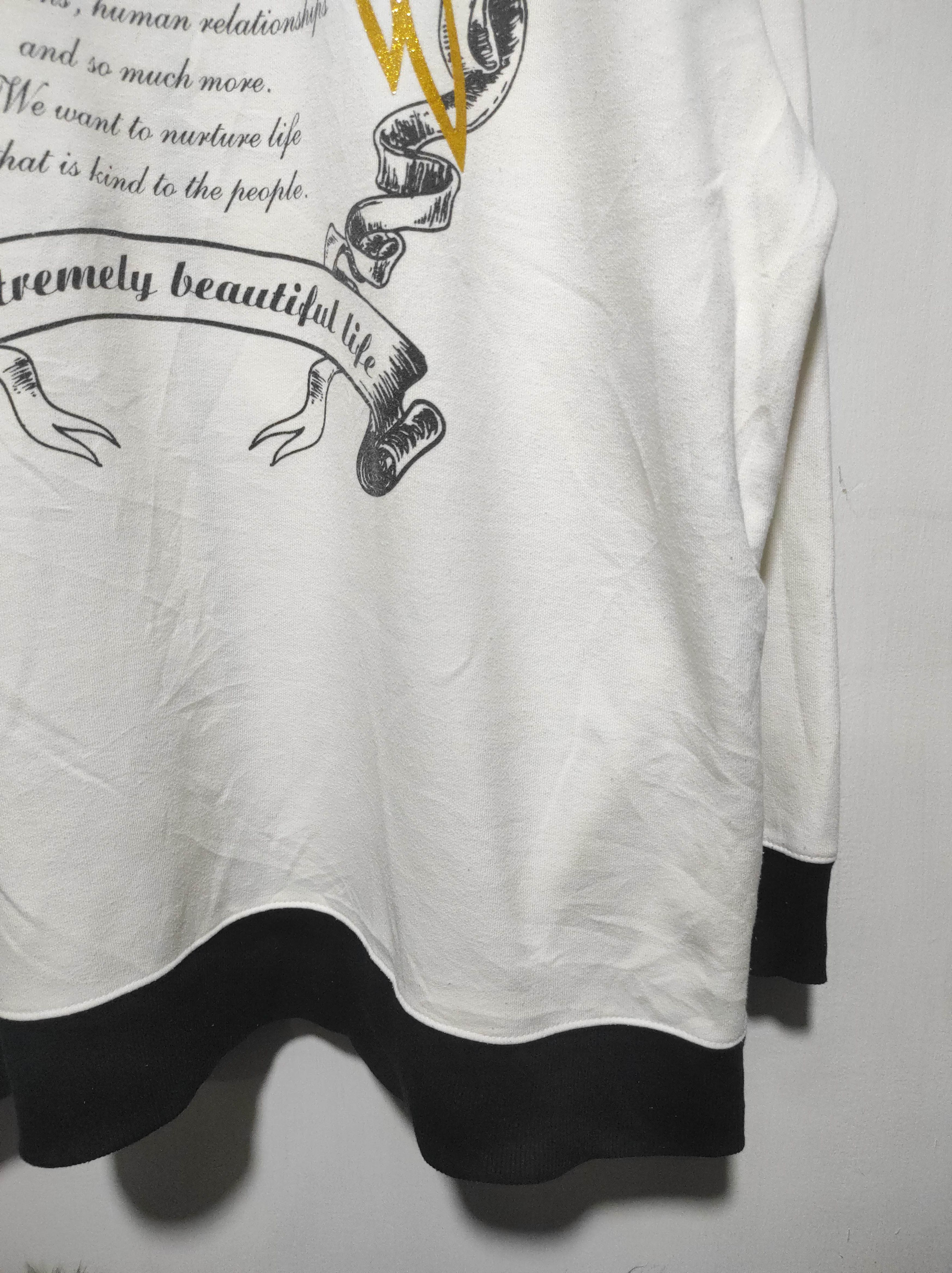 Affliction Japanese Brand Pleggi Poem Wings Sweatshirt Size US XXL / EU 58 / 5 - 19 Thumbnail