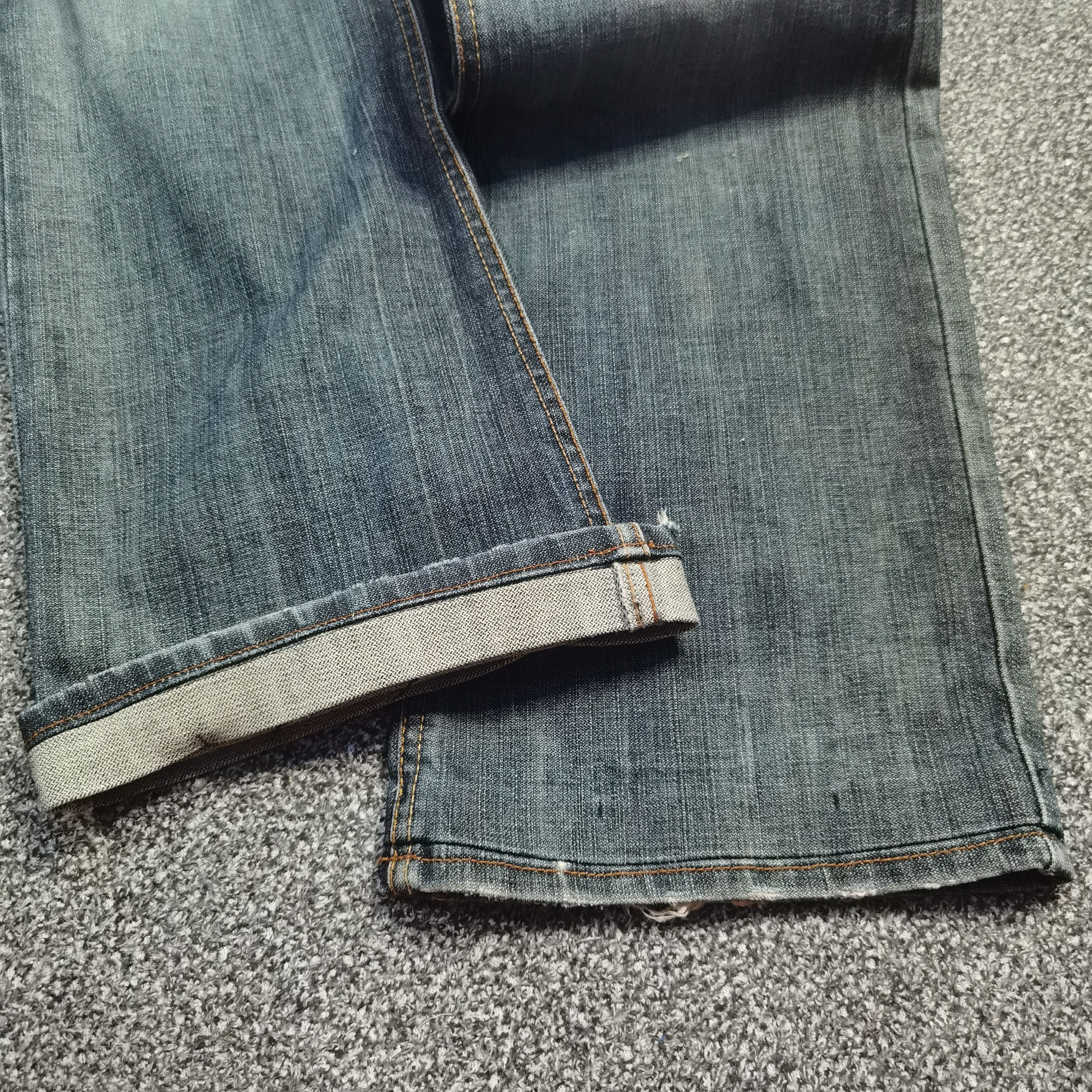 14th Addiction 🇯🇵 Y2K Seditionaries Indigo Buckaroo Japanese Denim Size US 32 / EU 48 - 4 Thumbnail