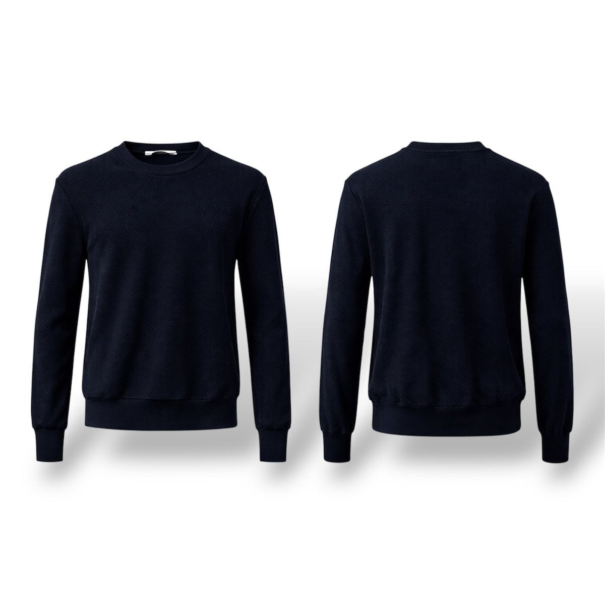 Gianni Feraud GIANNI FERAUD MENS NAVY CLASSIC CASUAL SOLID SWEATER JUMPER Size US M / EU 48-50 / 2 - 2 Thumbnail