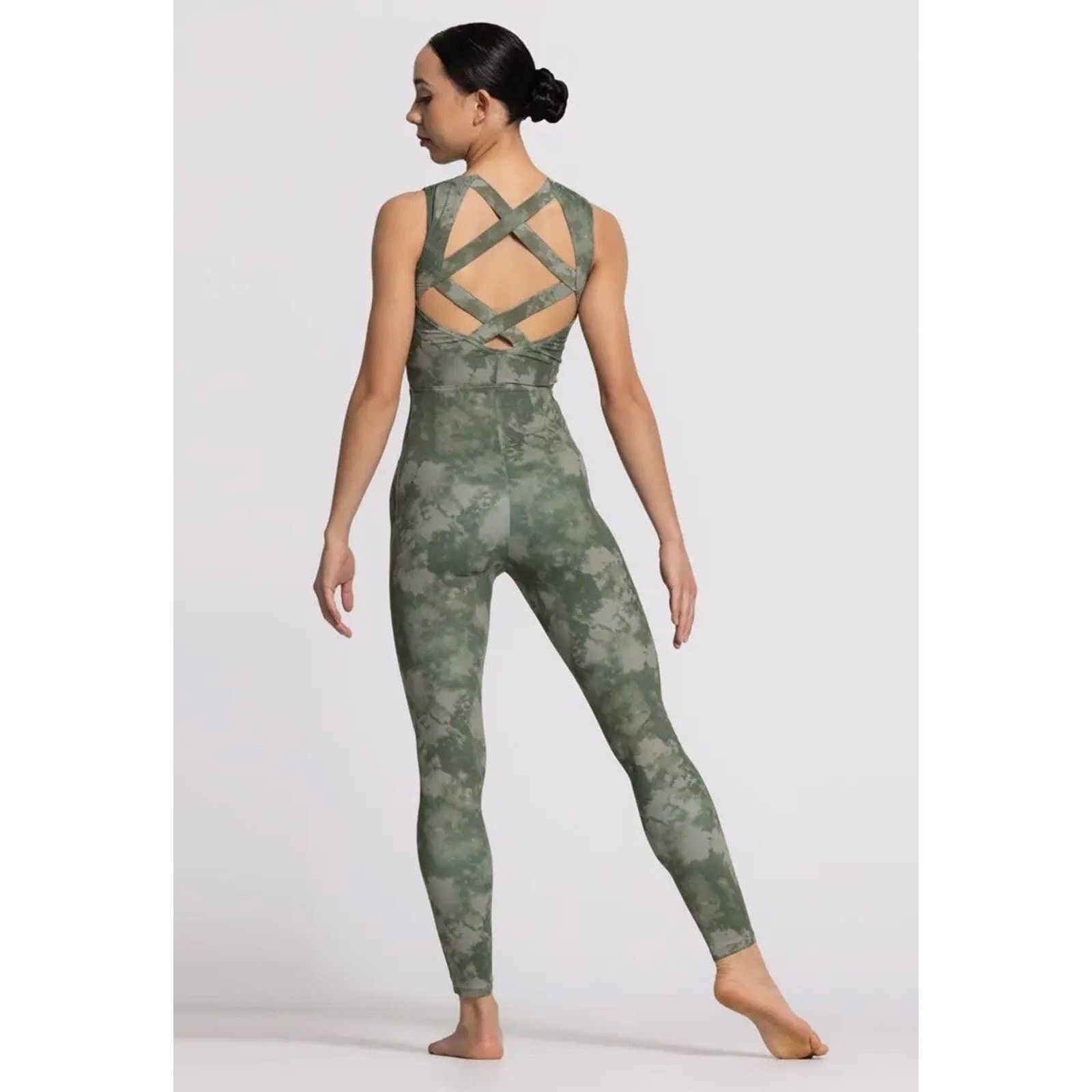 Other Weissman Elite Adult 4-6 Dance Costume The Arena Unitard Size S / US 4 / IT 40 - 1 Thumbnail