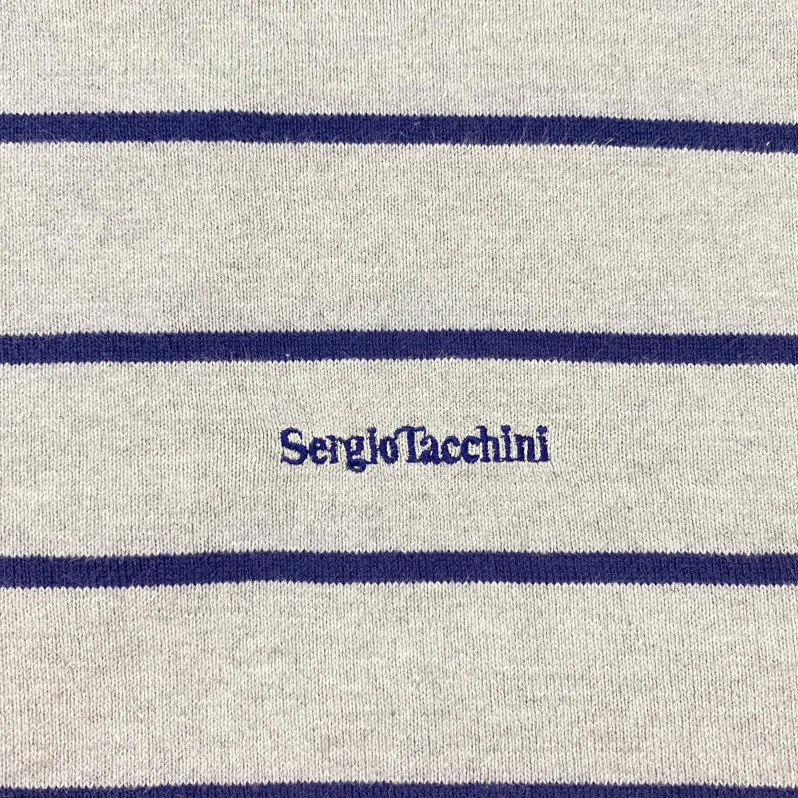 Sergio Tacchini Vintage Sergio Tacchini Stripe Zipper Jacket Size US L / EU 52-54 / 3 - 6 Thumbnail