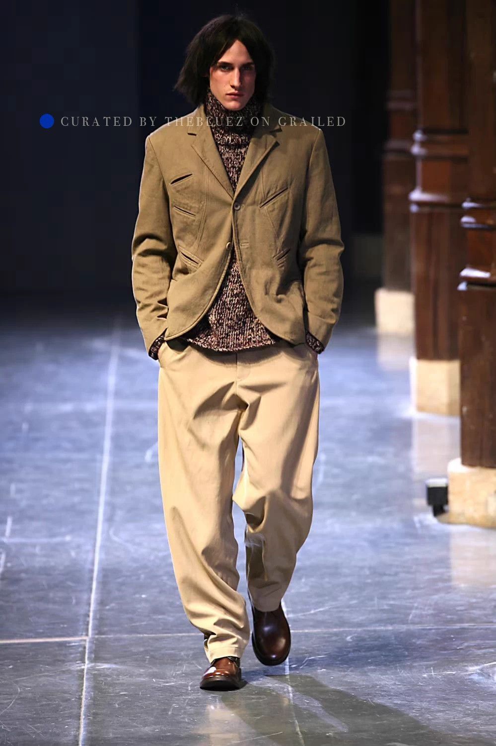 Yohji Yamamoto Brown Light Jacket Size 10 Size US M / EU 48-50 / 2 - 1 Thumbnail