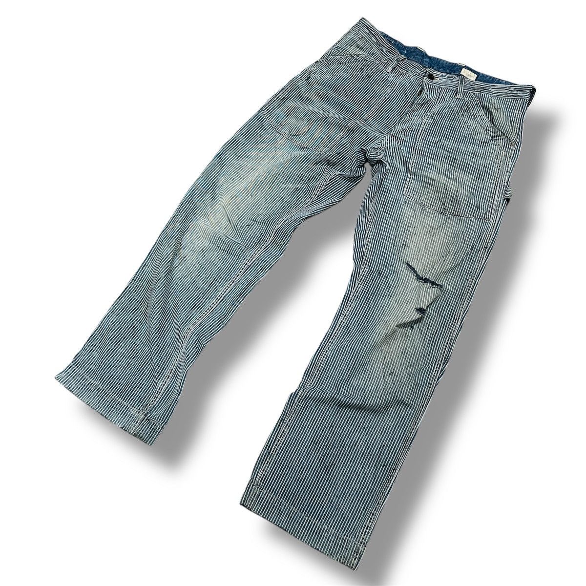 Ralph Lauren Vintage 1980s Ralph Lauren Hickory Workers Pants Size US 32 / EU 48 - 3 Thumbnail