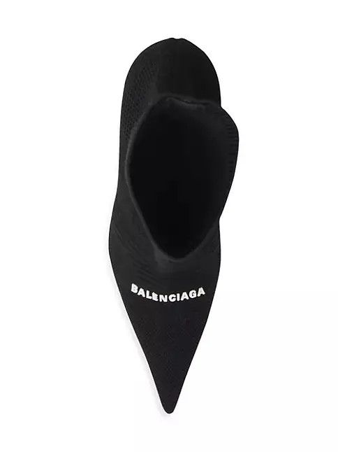 Balenciaga o1mt1gz1124 Knife 2.0 80MM Booties in Black Size US 8.5 / IT 38.5 - 3 Thumbnail