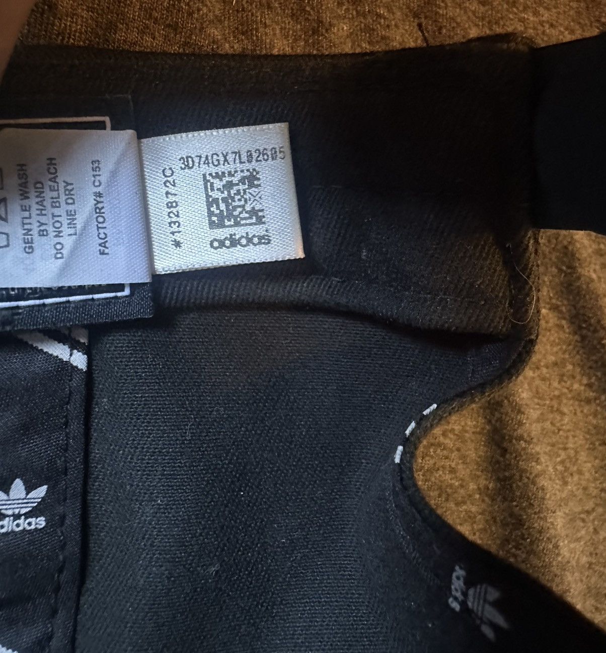 Adidas Adidas Snapback Grey Suede/Black Twill Flat Brim Size ONE SIZE - 5 Thumbnail