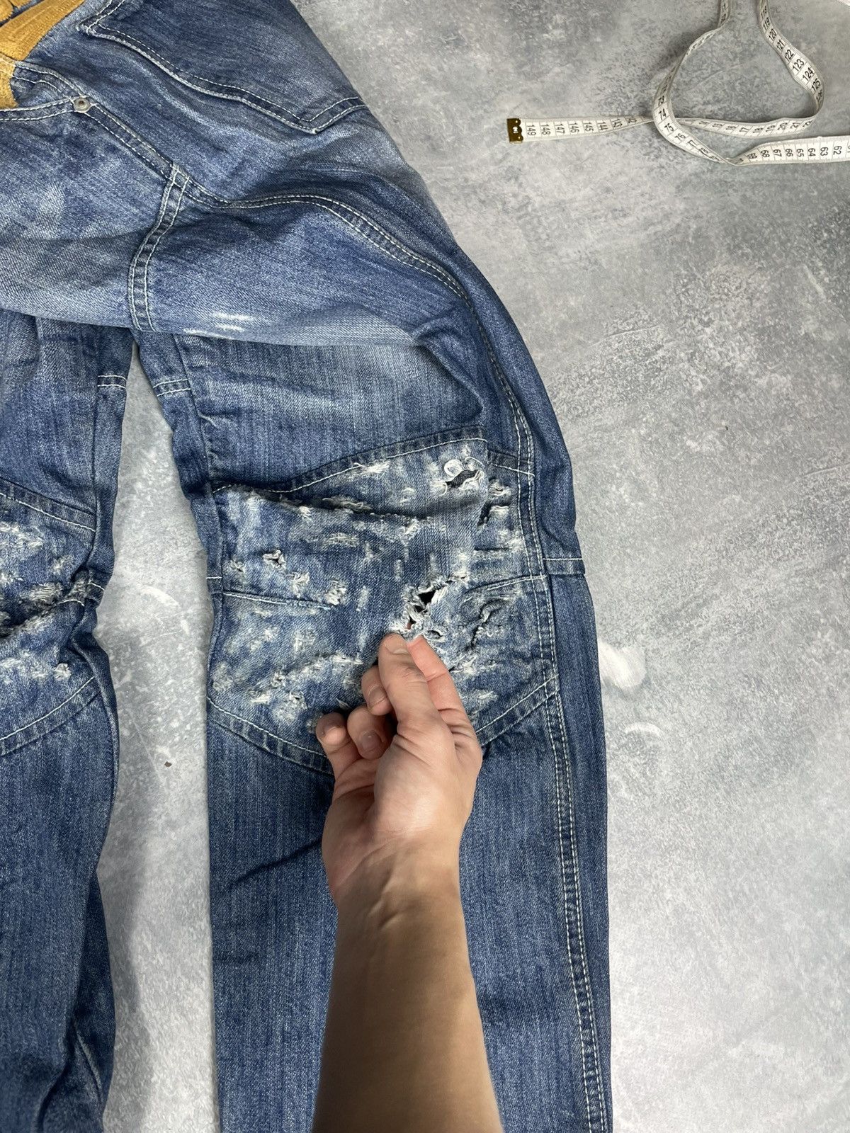 G-Star Vintage baggy big logo G Star Raw Elwood carter embro jeans Size US 32 / EU 48 - 11 Thumbnail