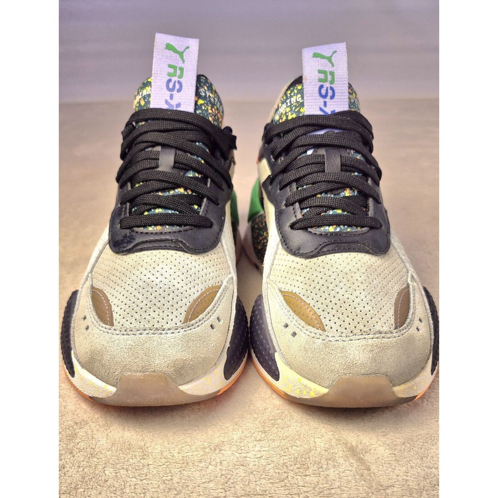 Puma Puma RS-X Running System Sneakers 6.5C Multicolor Suede Shoe Size US 6 / EU 39 - 2 Thumbnail