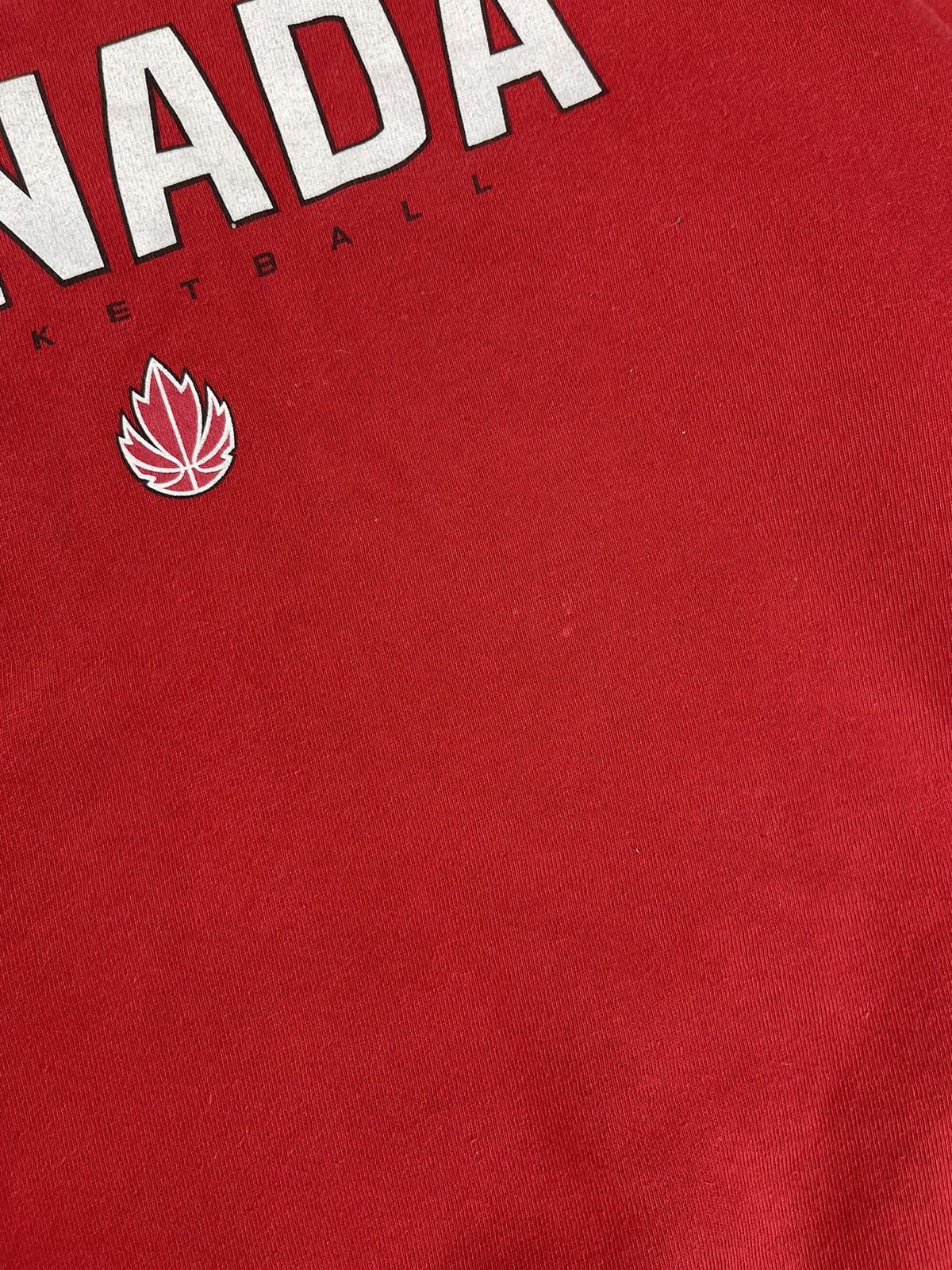 Nike × Vintage Vintage Nike Sweatshirt Logo Canada Basketball Size L Size US L / EU 52-54 / 3 - 3 Thumbnail