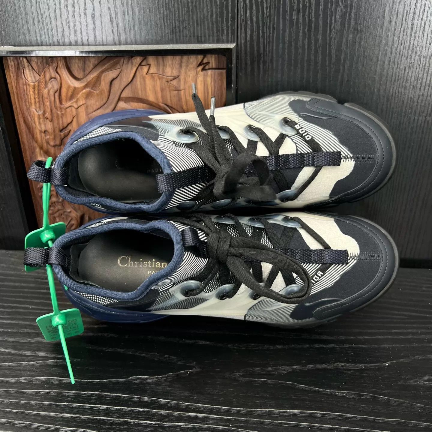 Dior DIOR D-Connect Navy Blue 38 Women's Near New Size US 7.5 / IT 37.5 - 8 Thumbnail