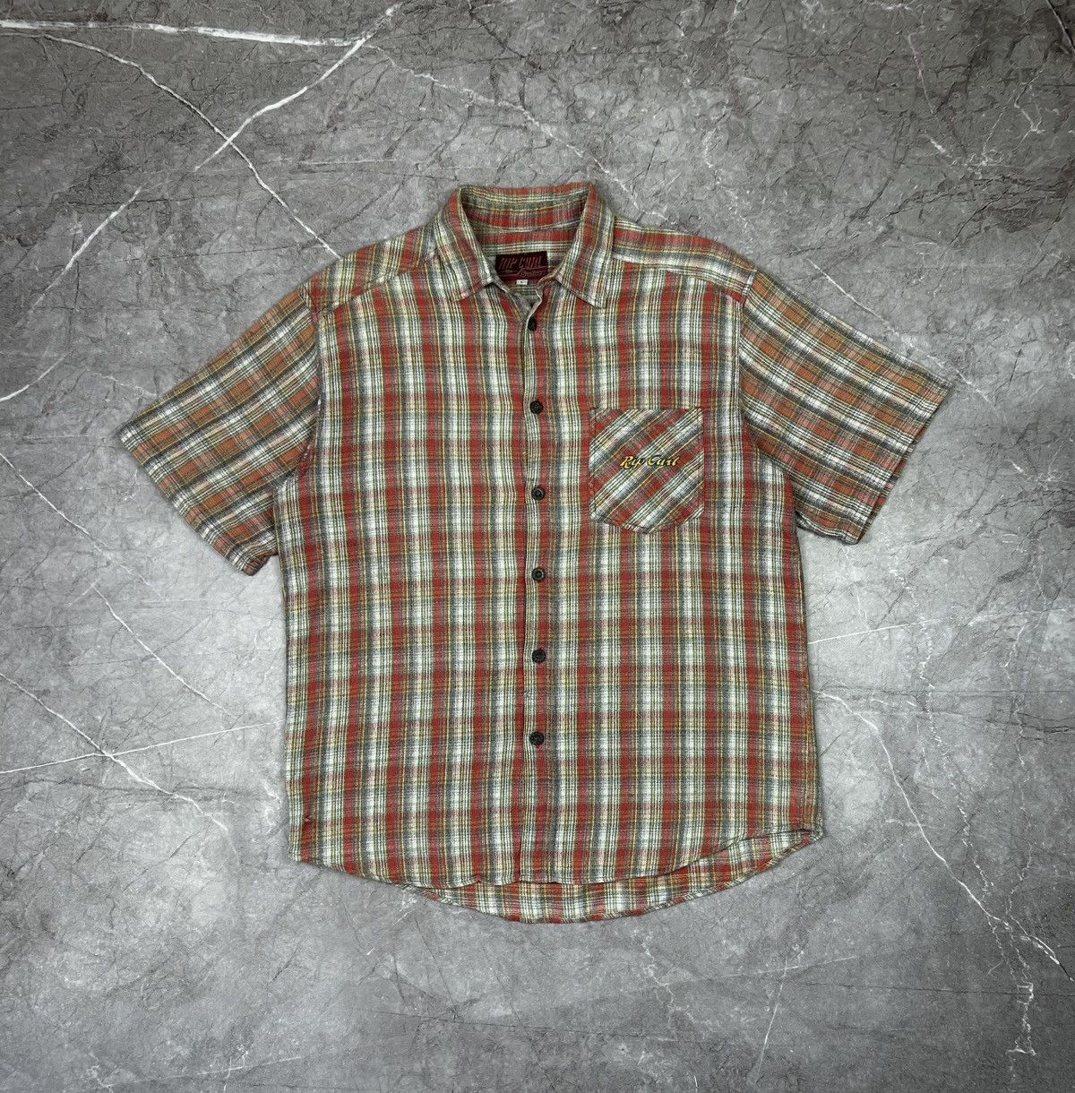 Rip Curl Vintage Rip Curl Flannel Button Up Shirt Size US L / EU 52-54 / 3 - 1 Thumbnail