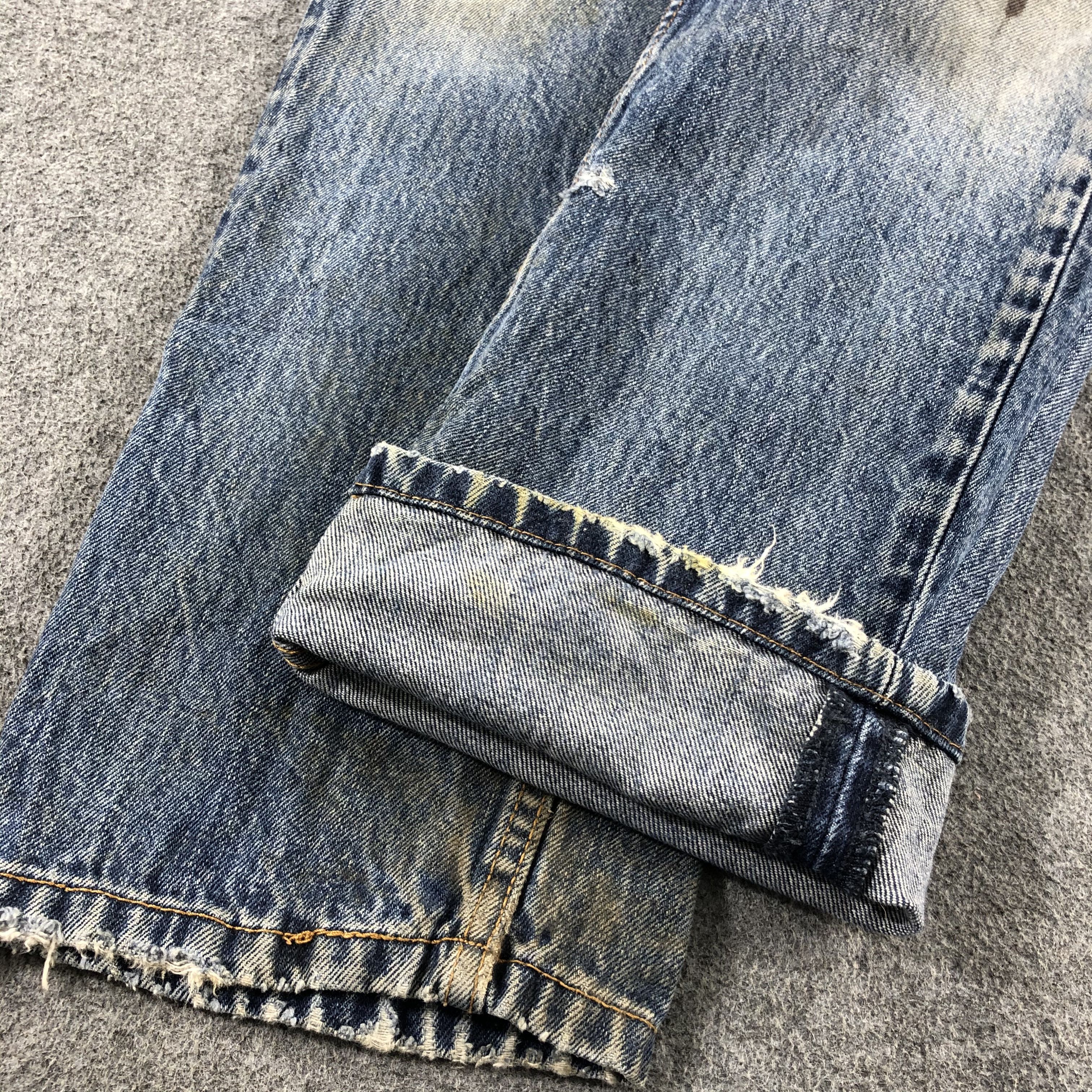 Levi's Vintage Blue Wash Levis 505 Jeans-J2564 Size US 29 - 7 Thumbnail