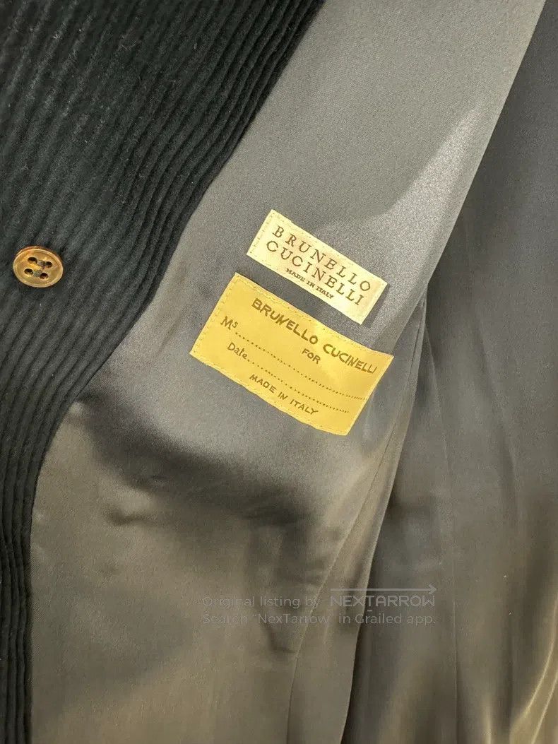 Brunello Cucinelli Brunello Cucinelli Corduroy Suit Size M / US 6-8 / IT 42-44 - 4 Thumbnail