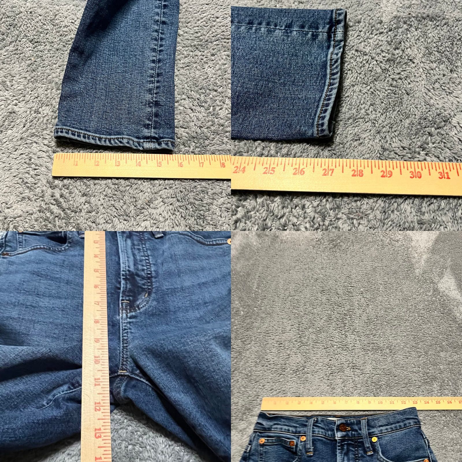 Madewell VINTAGE Madewell Jeans Womens 25 High Rise Perfect Denim Blue Pants Regular Ankle Girls? Size 42" / US 20 - 8 Thumbnail