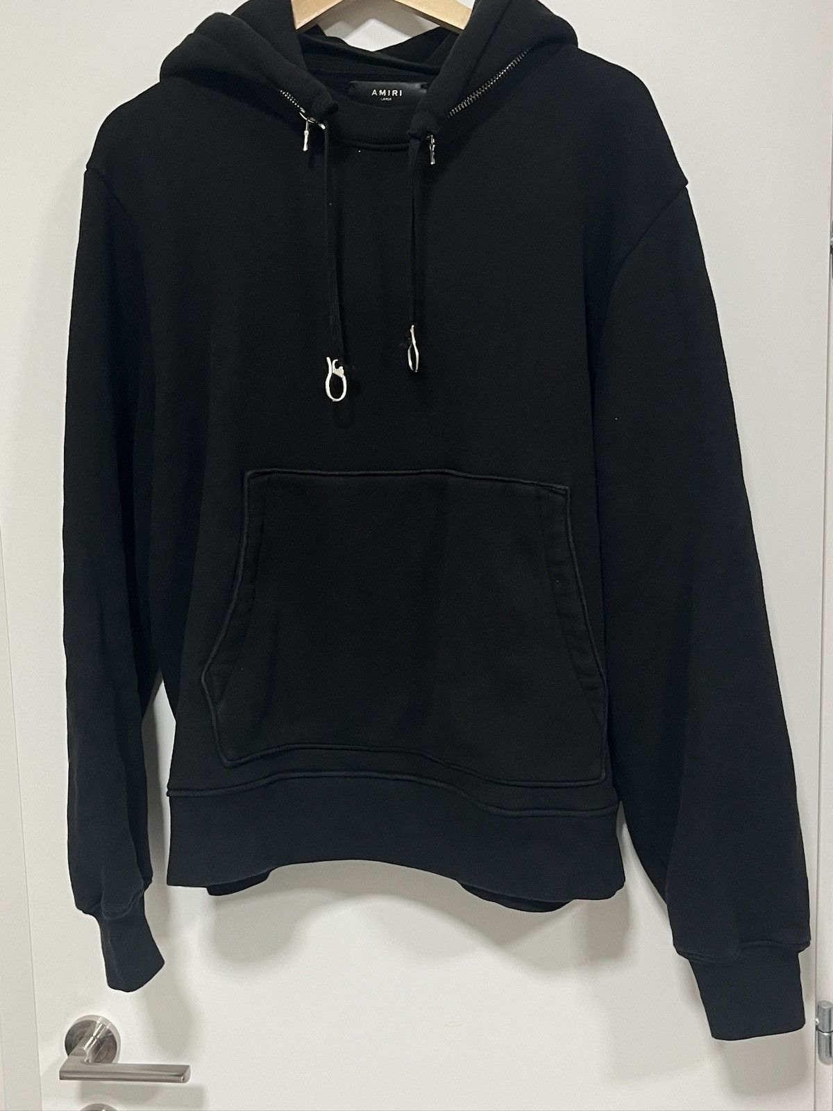 Amiri AMIRI WES LANG SOLAR KINGS ZIP HOODIE - BLACK | Grailed