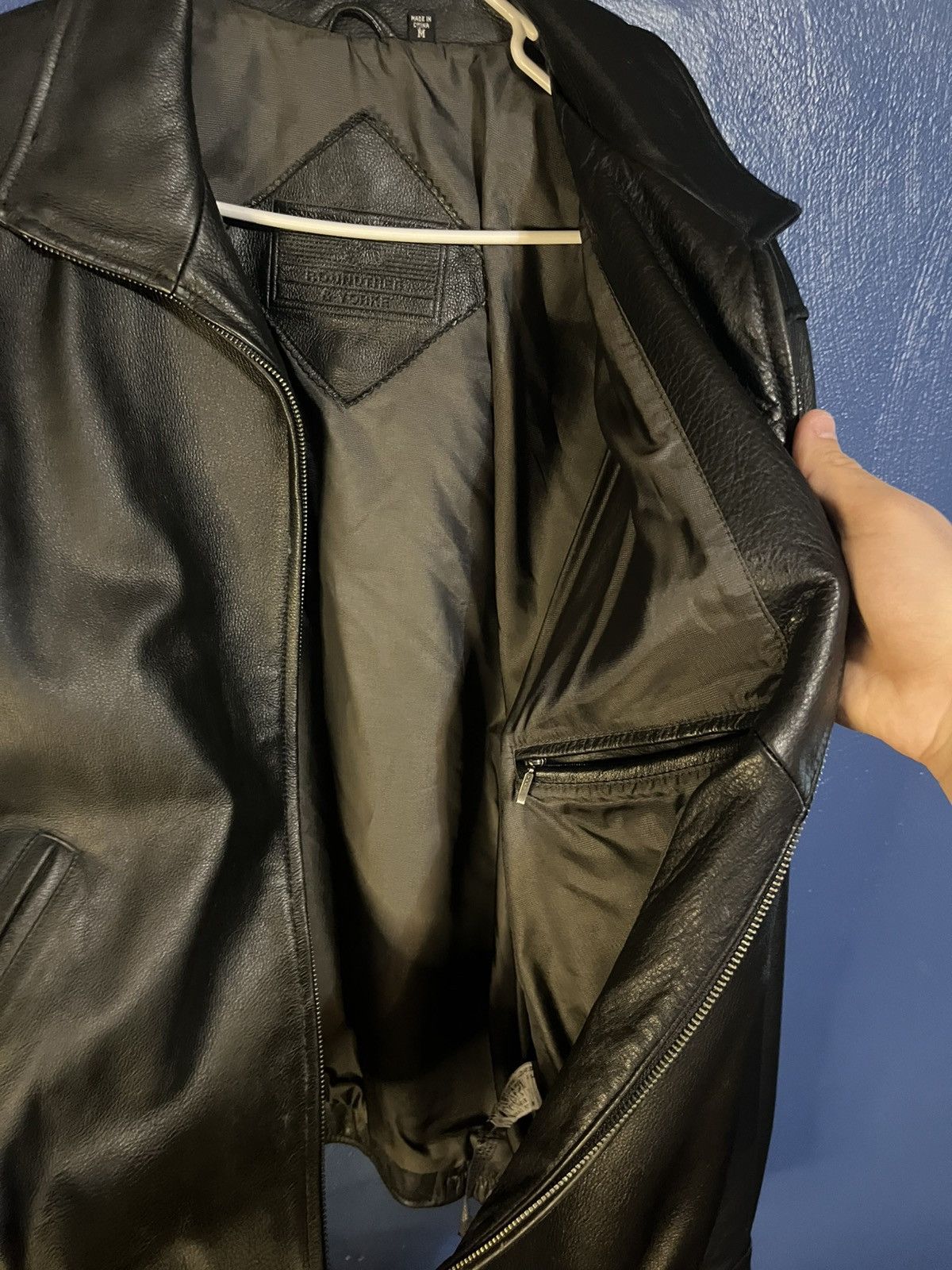 Roundtree & Yorke Roundtree and Yorke Leather Jacket Size US M / EU 48-50 / 2 - 3 Thumbnail
