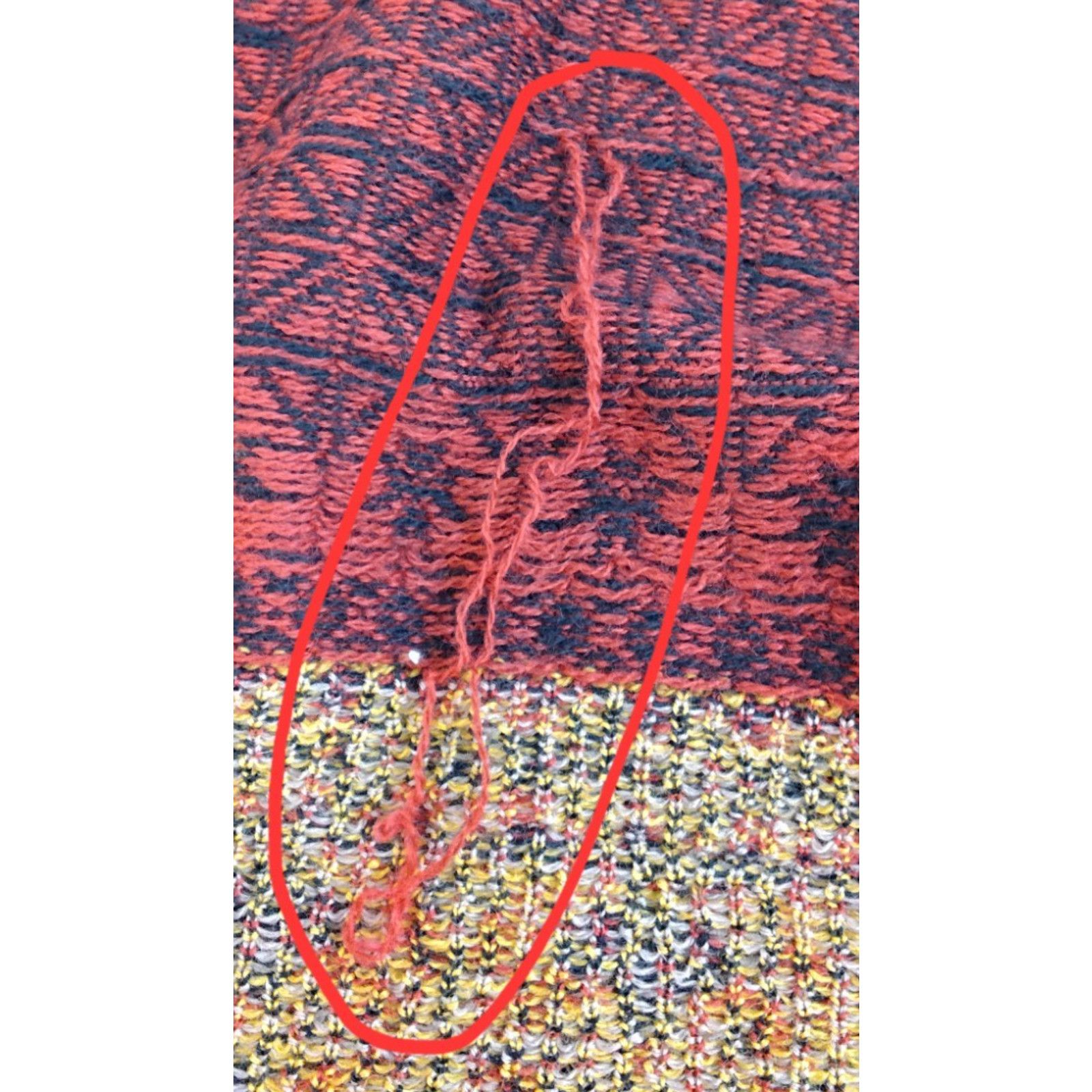 Other Christiania Sweaters Cardigan Women M Red Fair Isle NWT VTG Size M / US 6-8 / IT 42-44 - 8 Thumbnail