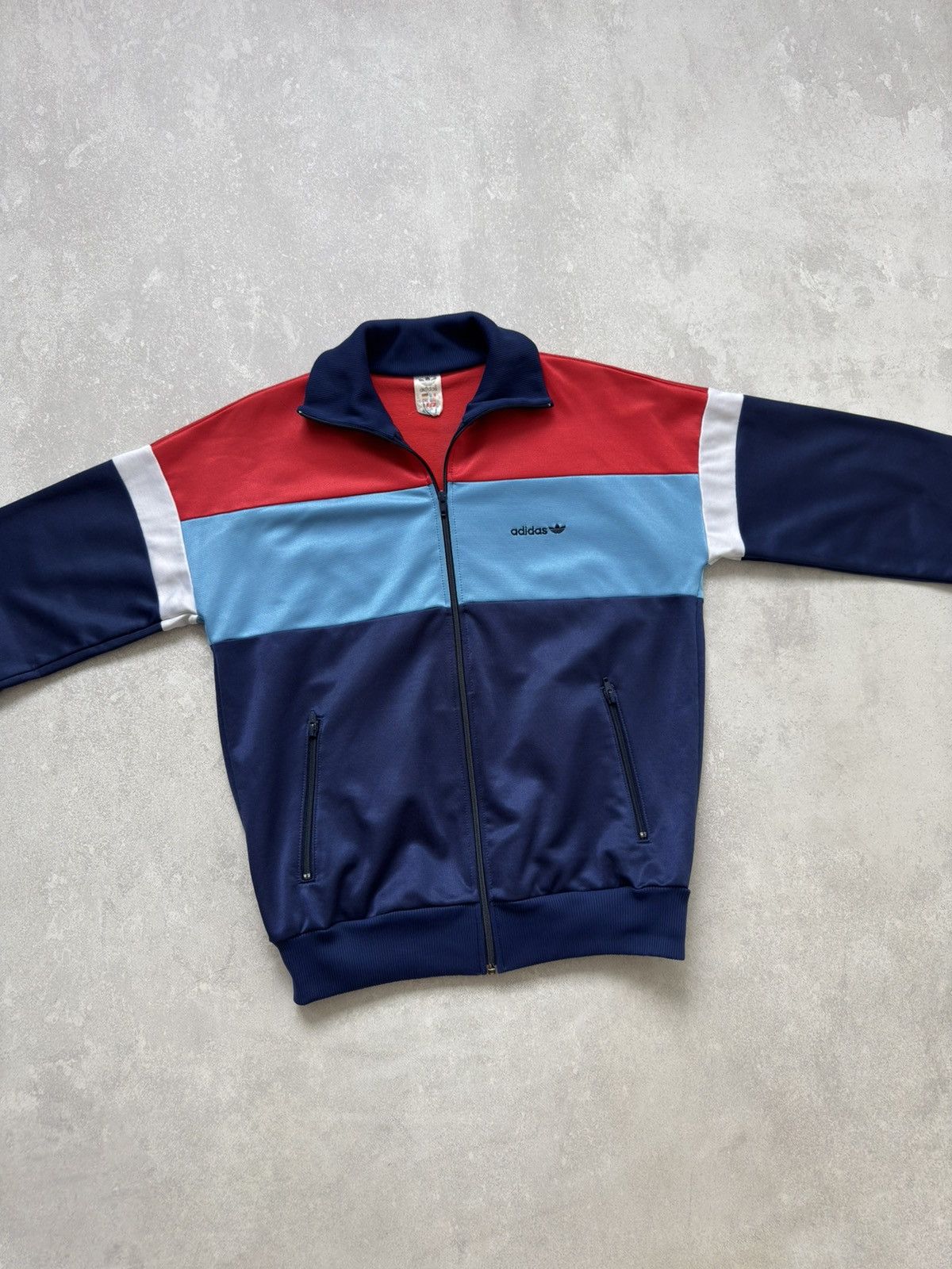 Adidas Vintage Adidas 90s Track Top Olympic Jacket Made In Austria Size US S / EU 44-46 / 1 - 4 Thumbnail