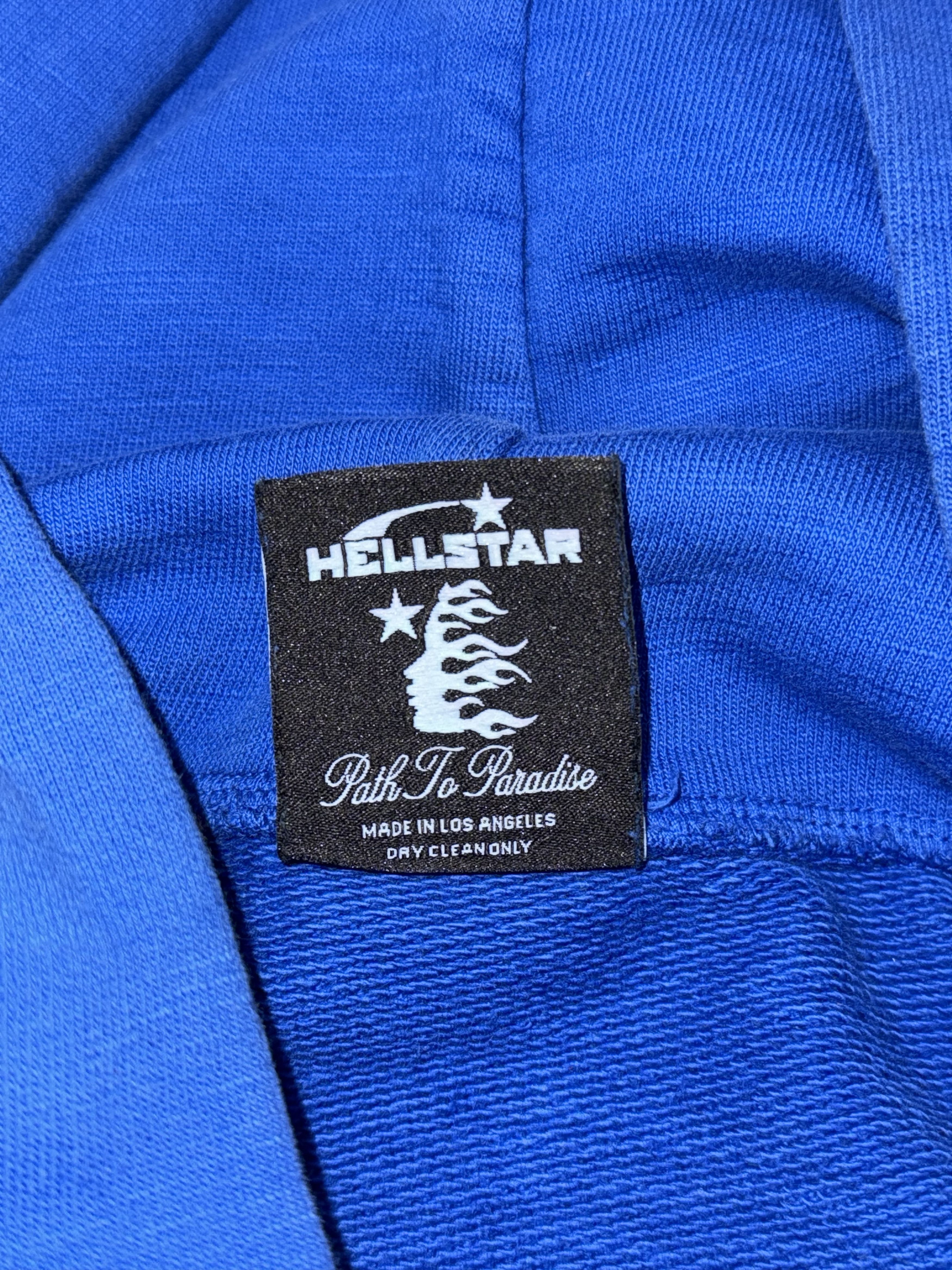 HELLSTAR Hellstar Hoodie Blue Yoga Size US M / EU 48-50 / 2 - 4 Thumbnail