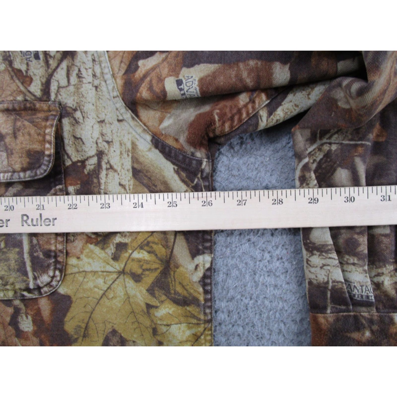 Vintage Cabela's Advantage Timber Camo Chamois Button-Up Shirt XL Men Camouflage 90s Hunting USA Tim#ber Oversized Vintage Style Size US XL / EU 56 / 4 - 5 Thumbnail