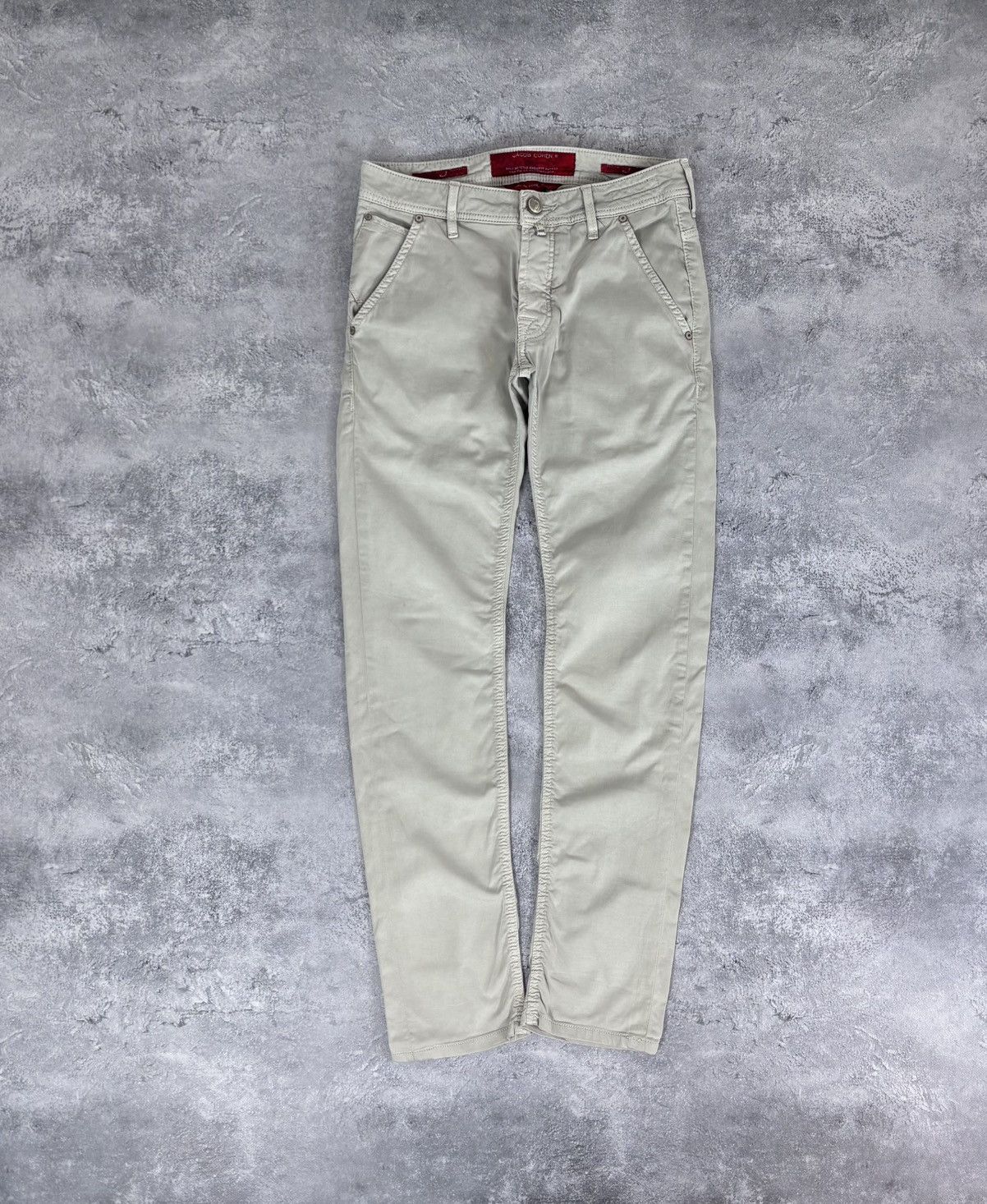 Jacob Cohen Jacob Cohen J613 Comf Vintage Men’s Beige Jeans Pants Size US 30 / EU 46 - 1 Thumbnail