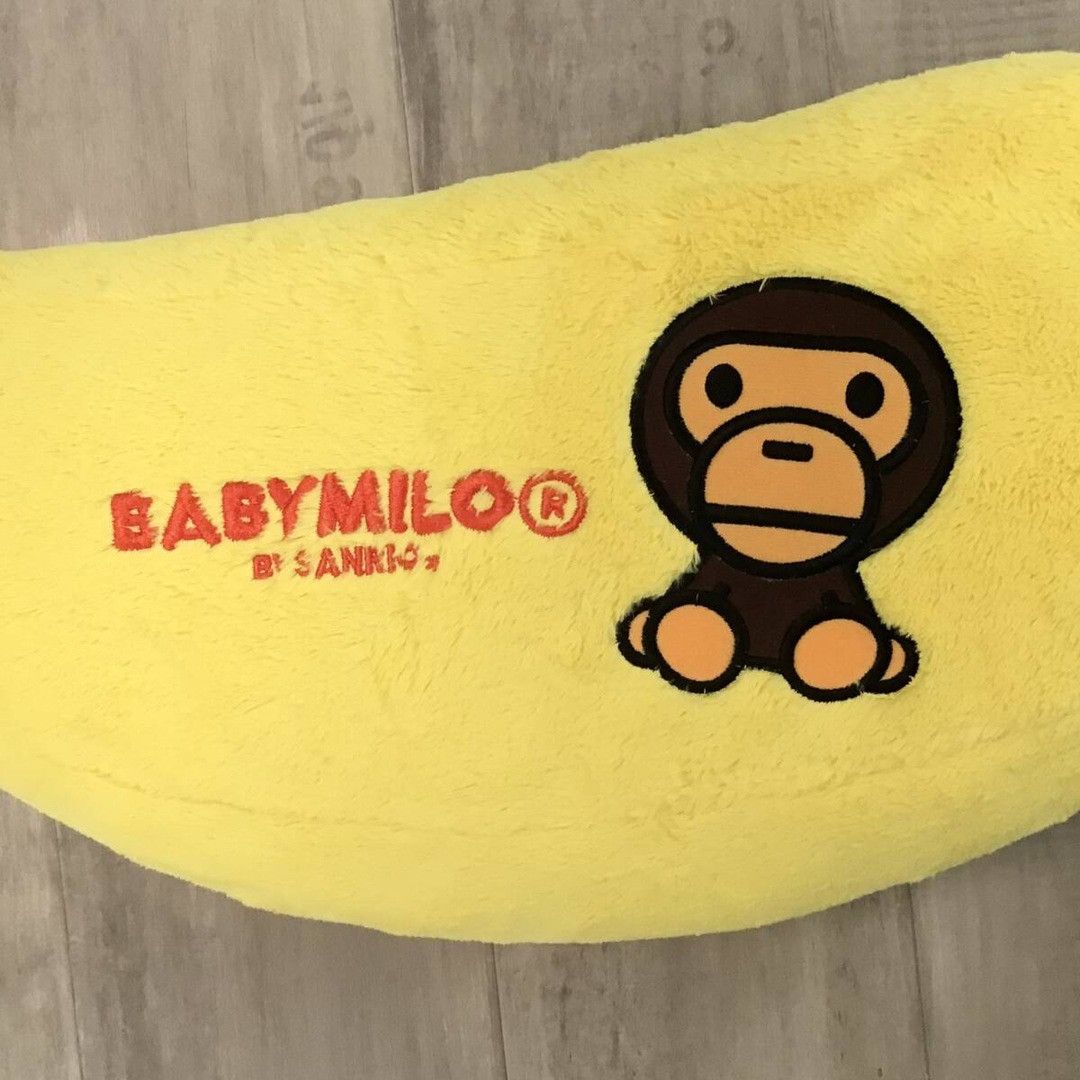 Bape BAPE × Sanrio Milo Fluffy Banana Cushion Pillow APE NIGO Size ONE SIZE - 2 Thumbnail