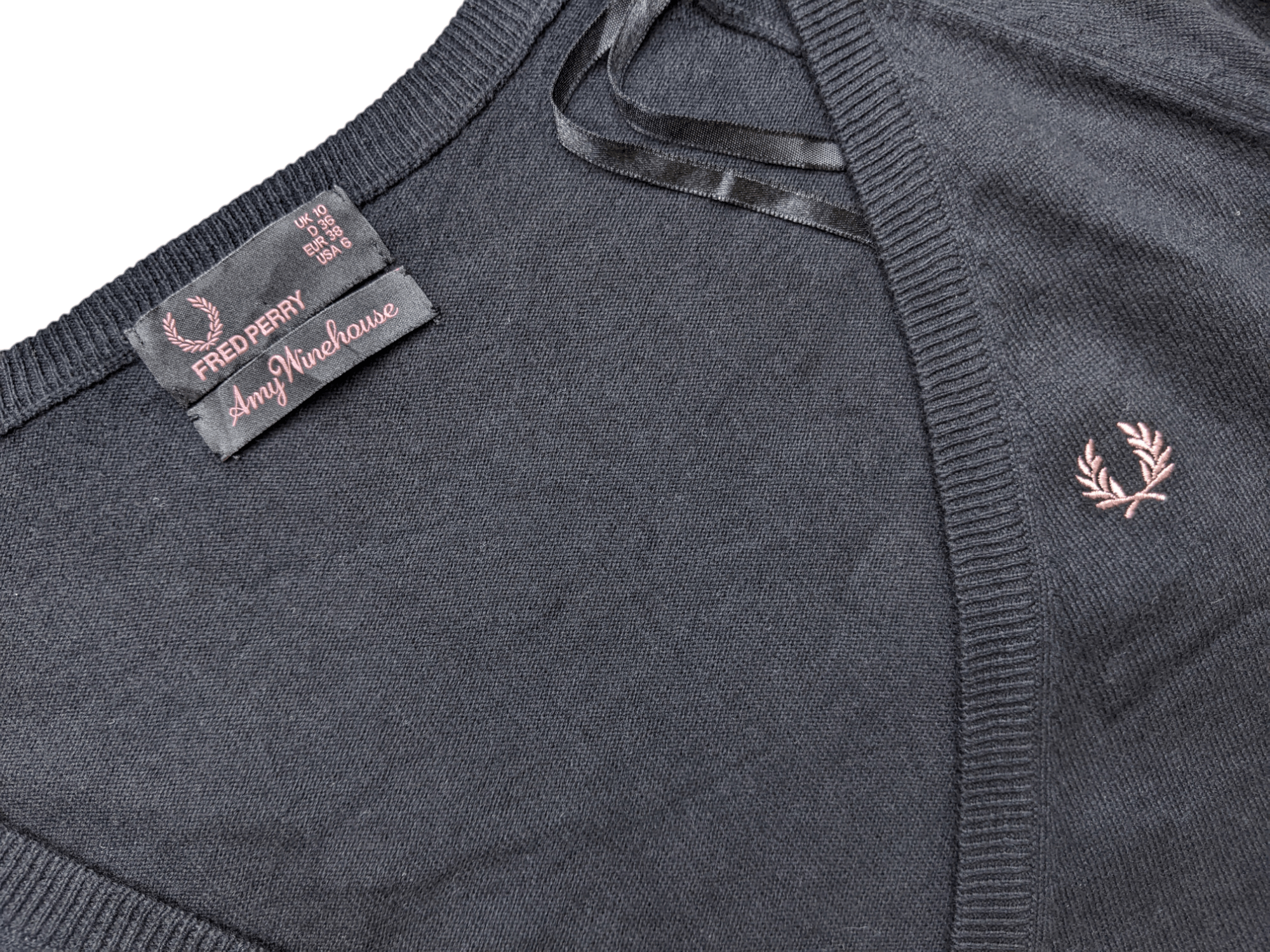 Fred Perry Fred Perry Amy Winehouse Long Jumper Knit Size M / US 6-8 / IT 42-44 - 3 Thumbnail