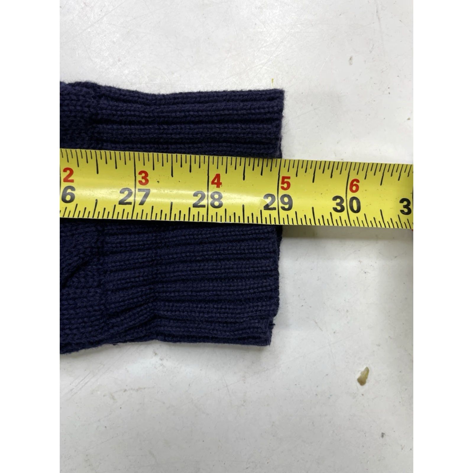 Ralph Lauren VINTAGE Lauren Ralph Lauren Sweater Womens M Blue Cable Knit V-Neck Pullover Classic Size M / US 6-8 / IT 42-44 - 4 Thumbnail
