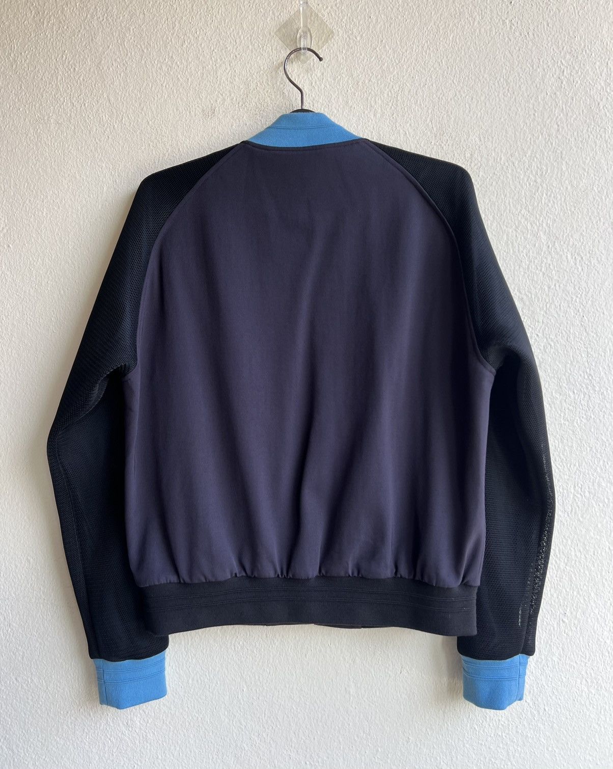 Wooyoungmi Wooyoungmi Paris Mesh Sleeve Wool Bomber Jacket Size US M / EU 48-50 / 2 - 2 Thumbnail